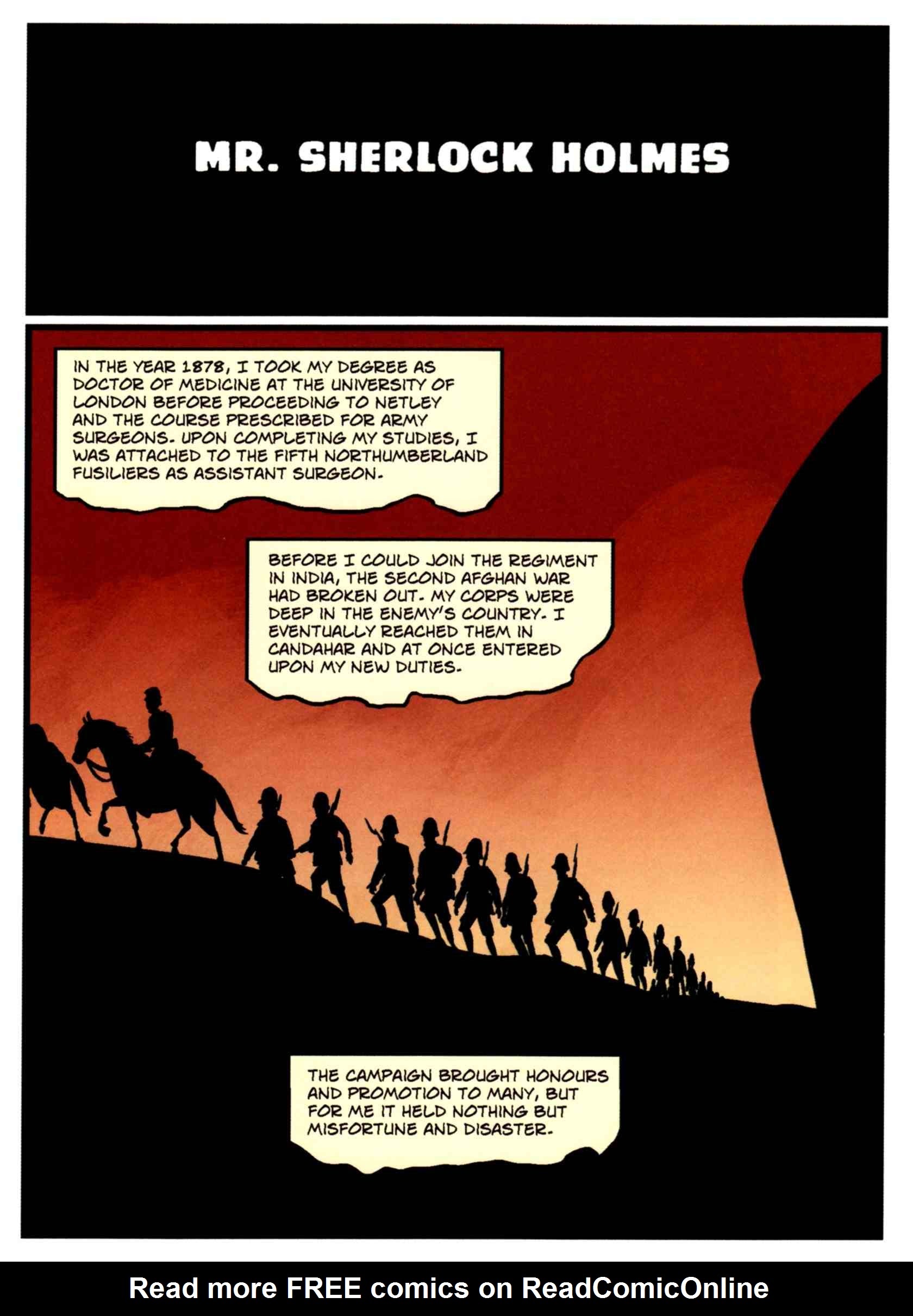Read online The Hound of the Baskervilles (2009) comic -  Issue # TPB - 139