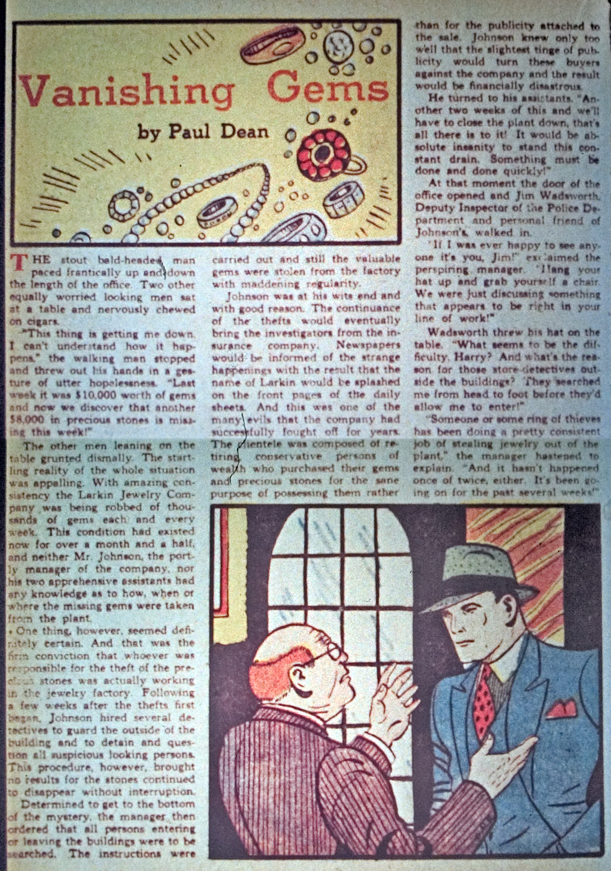 Read online Detective Comics (1937) comic -  Issue #32 - 34