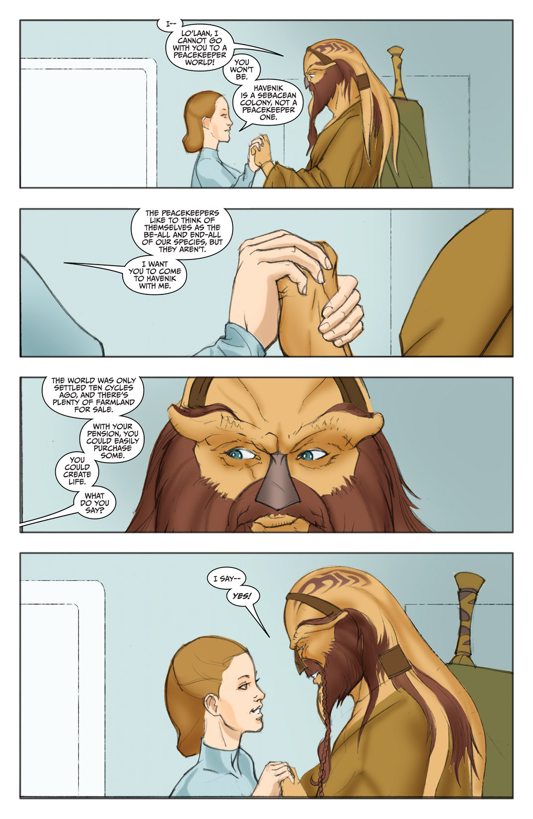 Read online Farscape: D'Argo's Trial comic -  Issue #1 - 16
