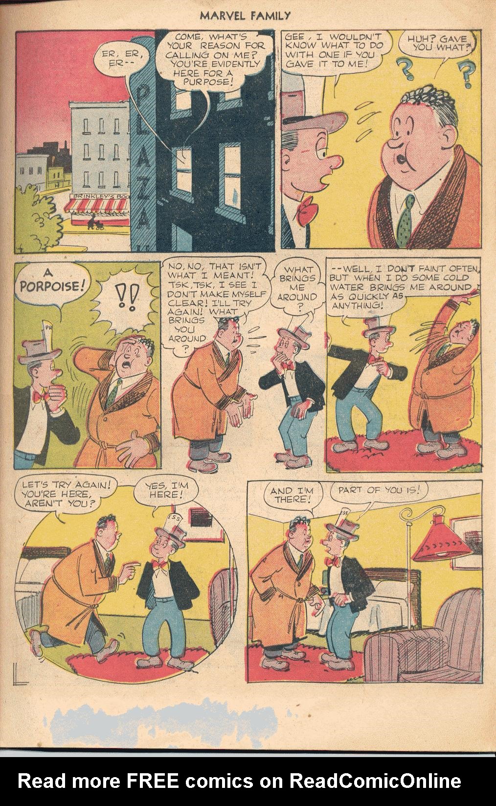 Read online The Marvel Family comic -  Issue #50 - 16