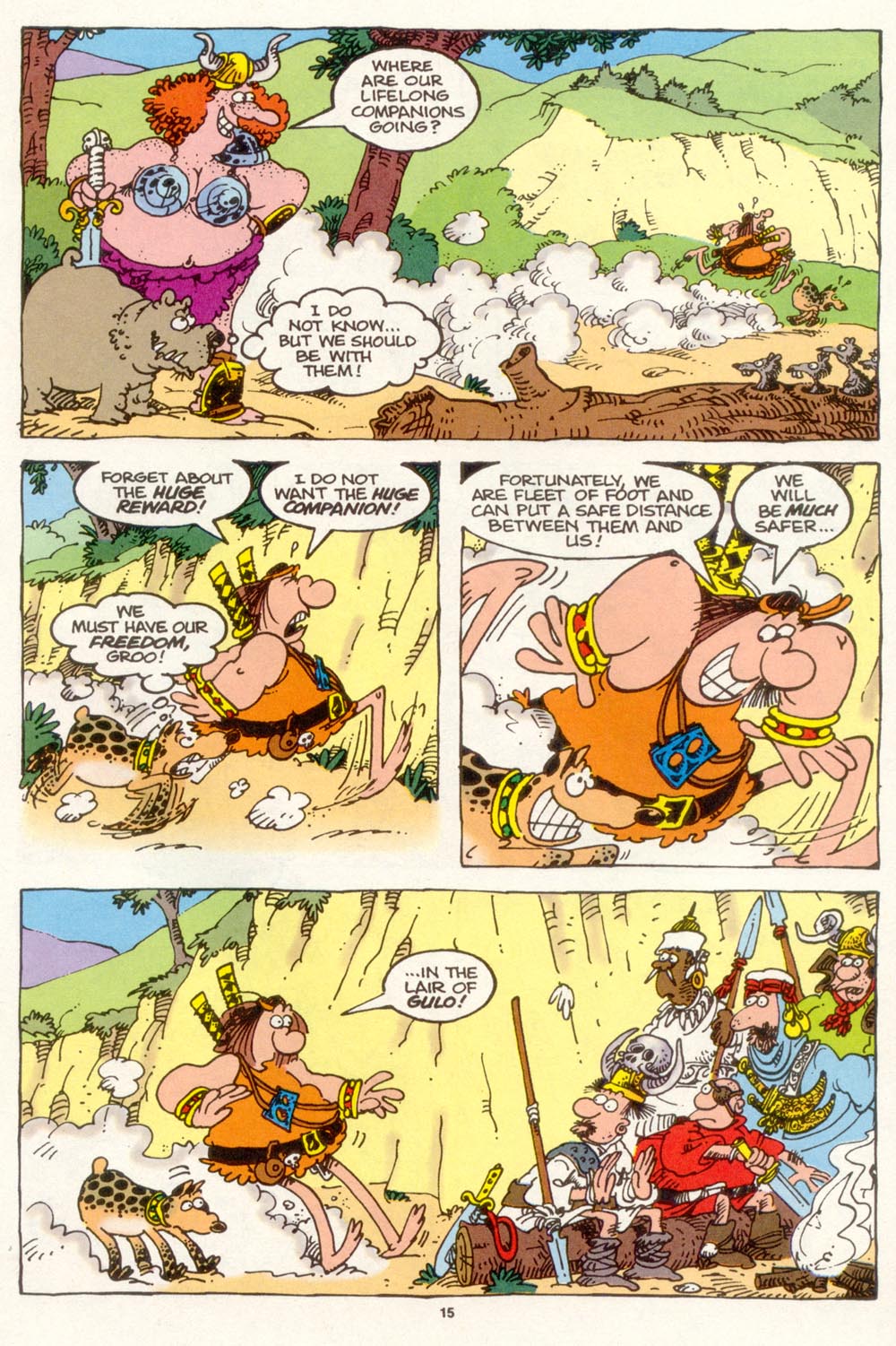 Read online Sergio Aragonés Groo the Wanderer comic -  Issue #117 - 17