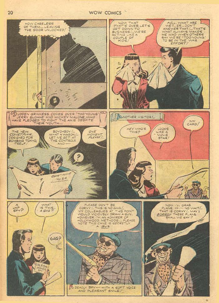 Read online Wow Comics comic -  Issue #15 - 20