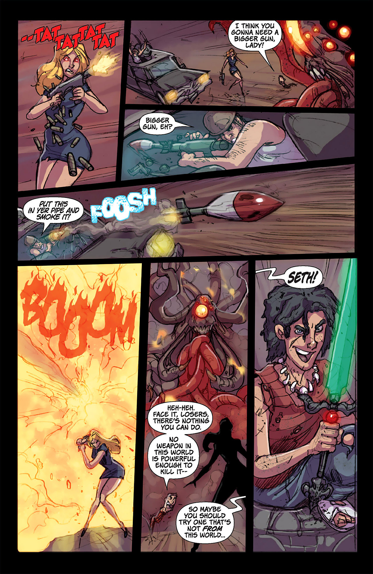 Read online Cindy the Demon Hunter comic -  Issue # TPB - 93