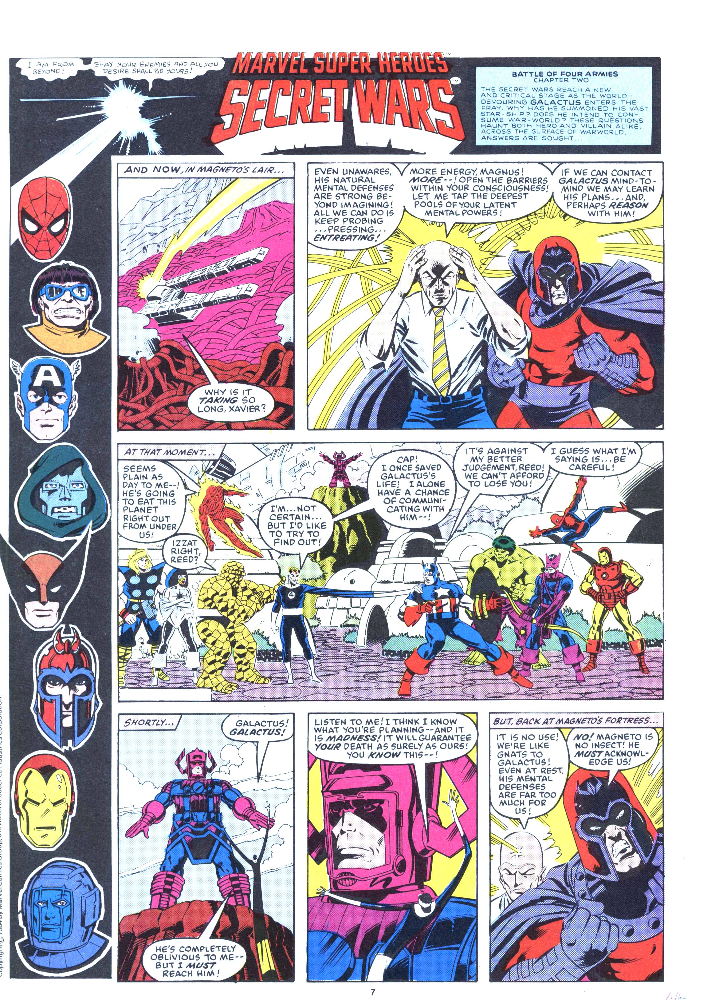 Read online Secret Wars (1985) comic -  Issue #9 - 7