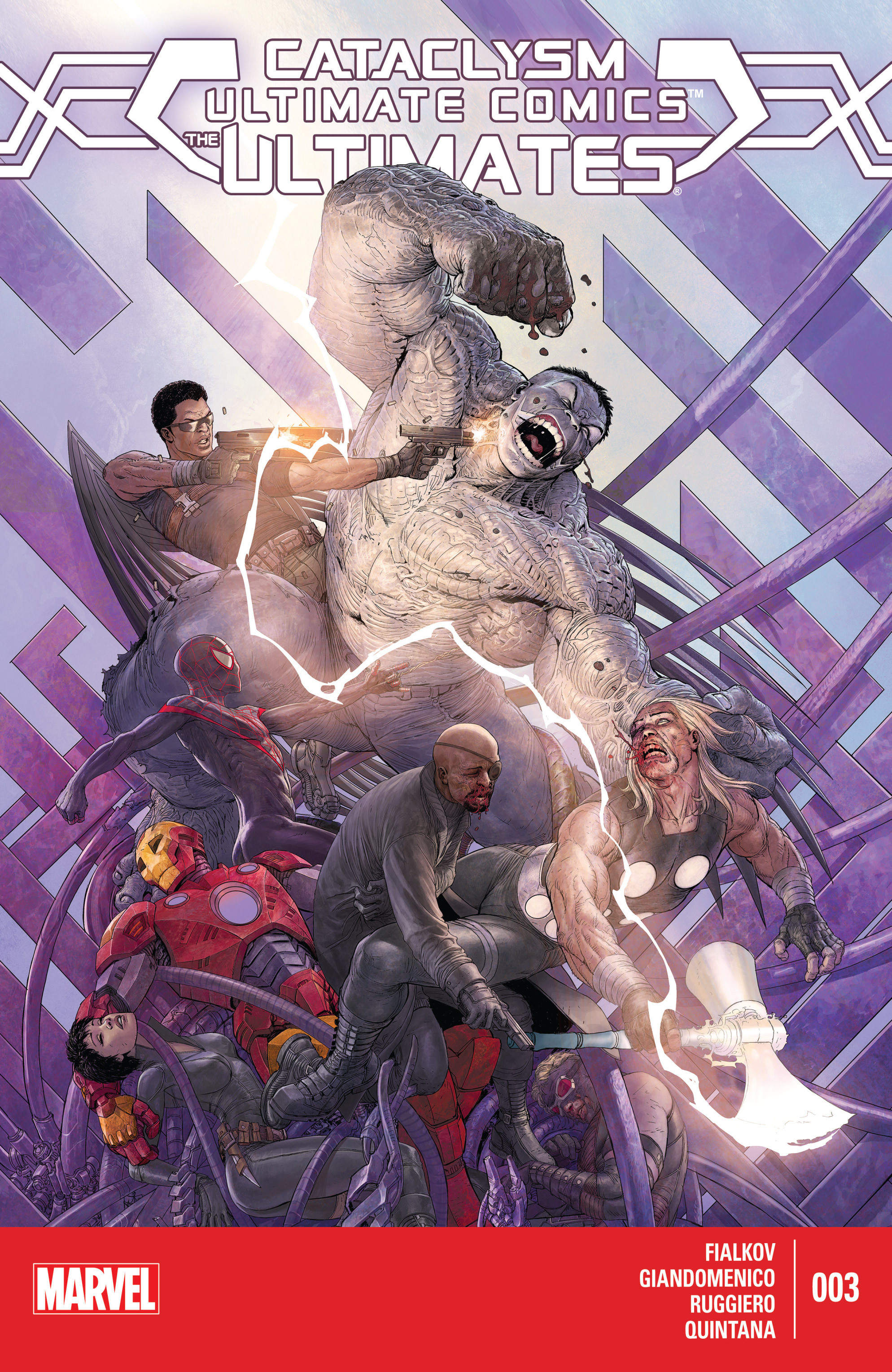 Read online Cataclysm: Ultimates comic -  Issue #3 - 1