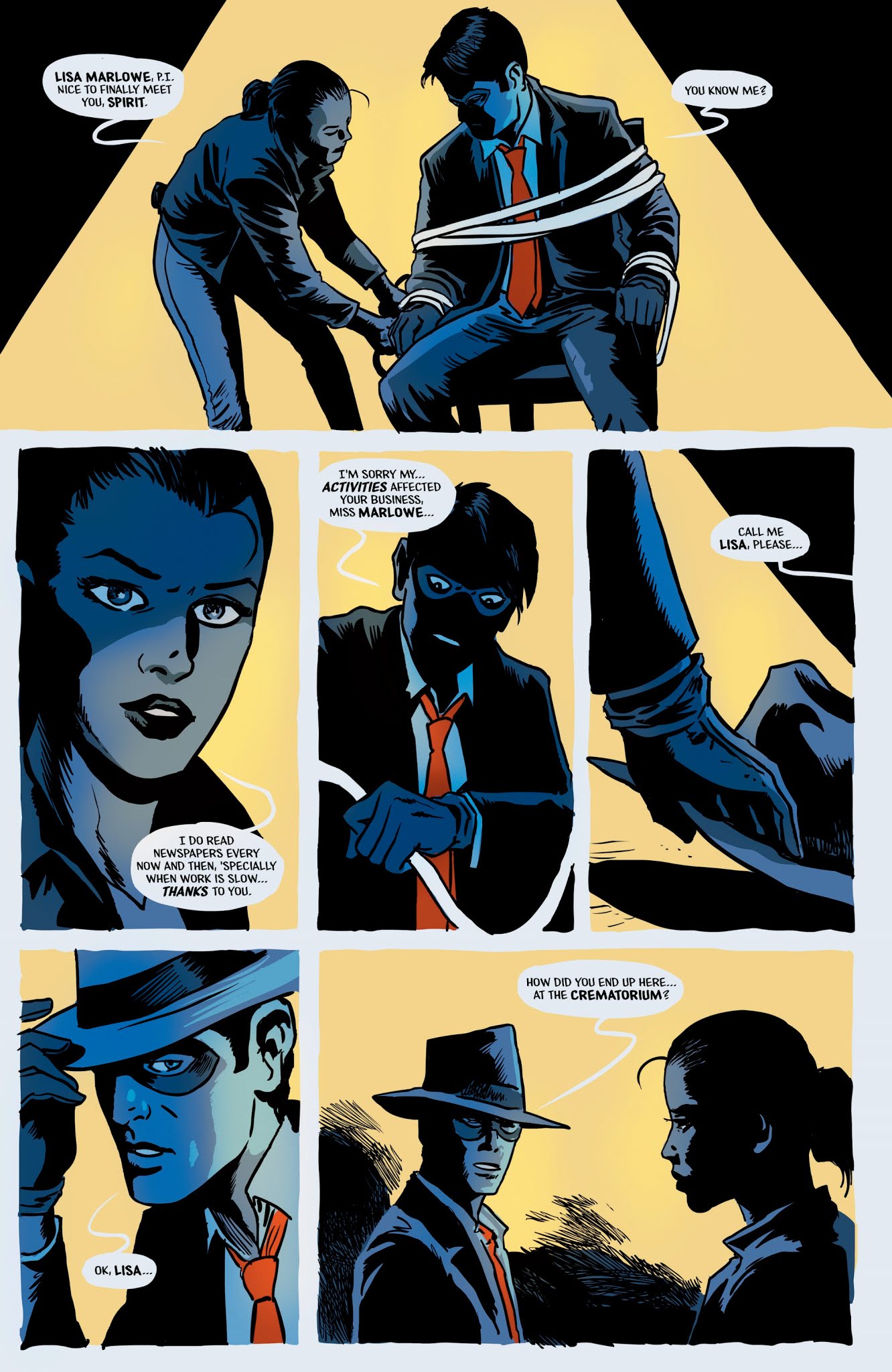 Read online Will Eisner's The Spirit: The Corpse Makers comic -  Issue # TPB - 83