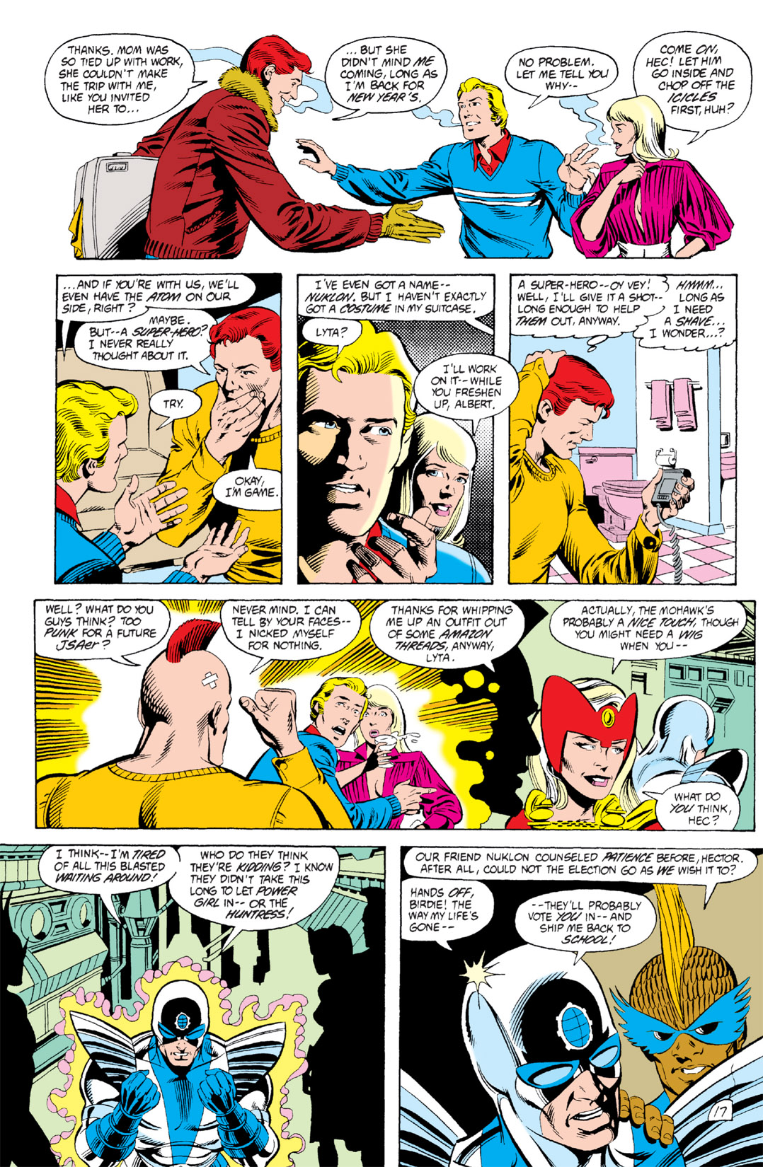 Read online Infinity Inc. (1984) comic -  Issue #1 - 17