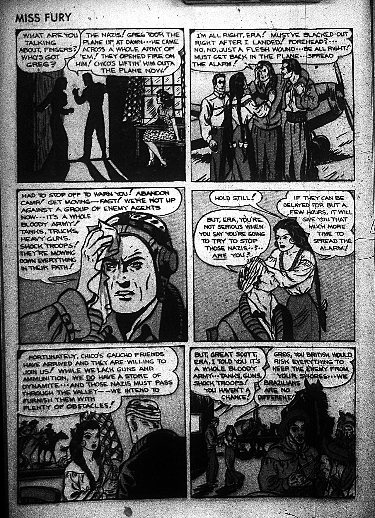 Read online Miss Fury (1942) comic -  Issue #3 - 20