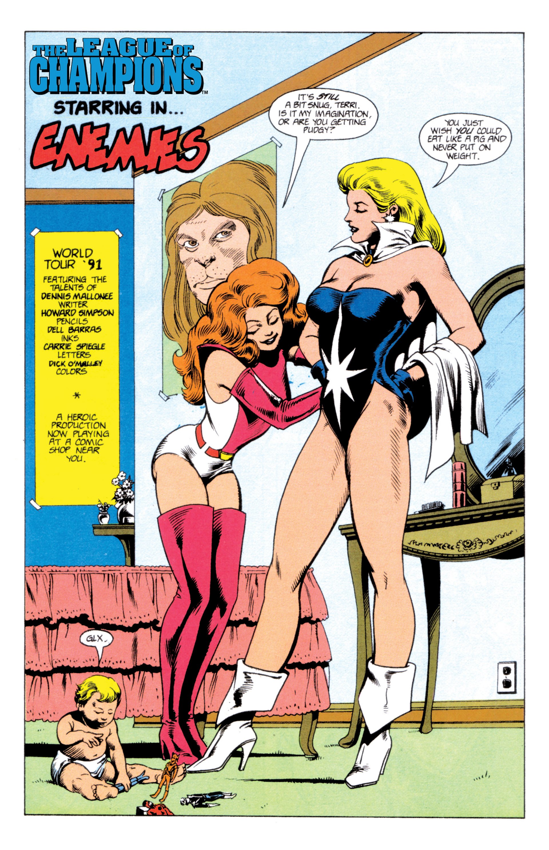 Read online Champions Adventures comic -  Issue #5 - 8