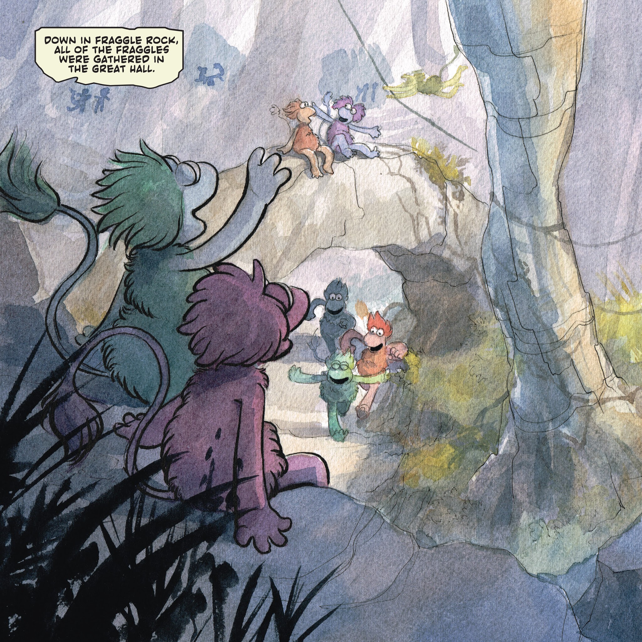 Read online Jim Henson's Fraggle Rock comic -  Issue #1 - 4