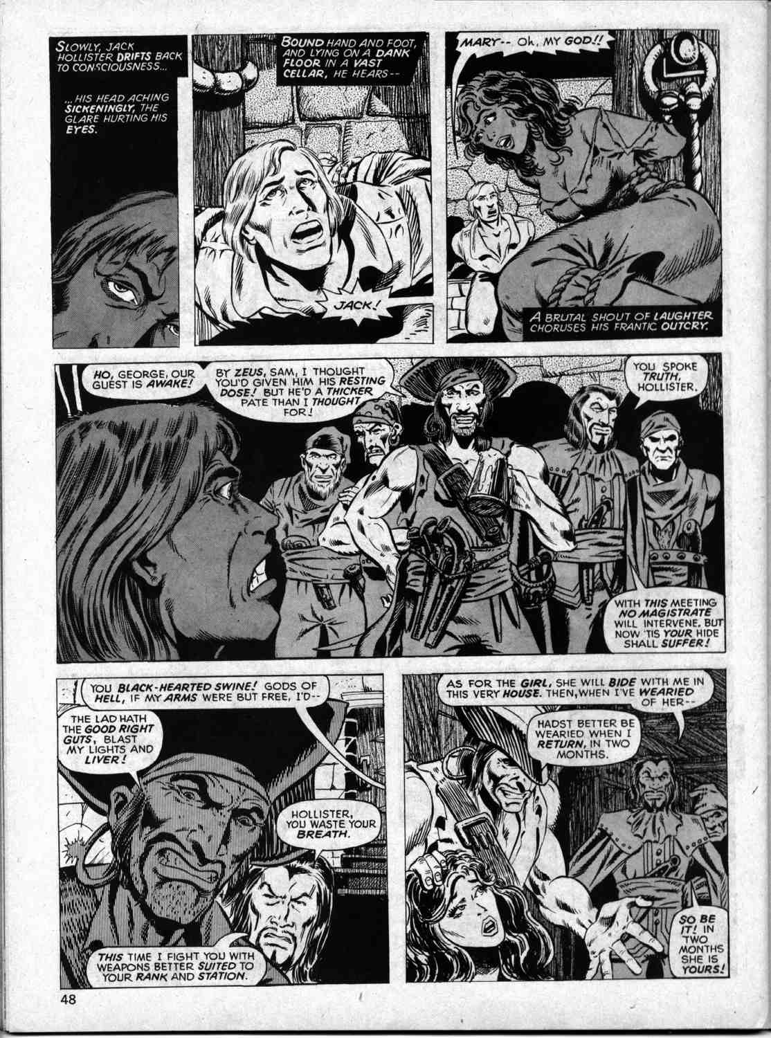 Read online The Savage Sword Of Conan comic -  Issue #33 - 47