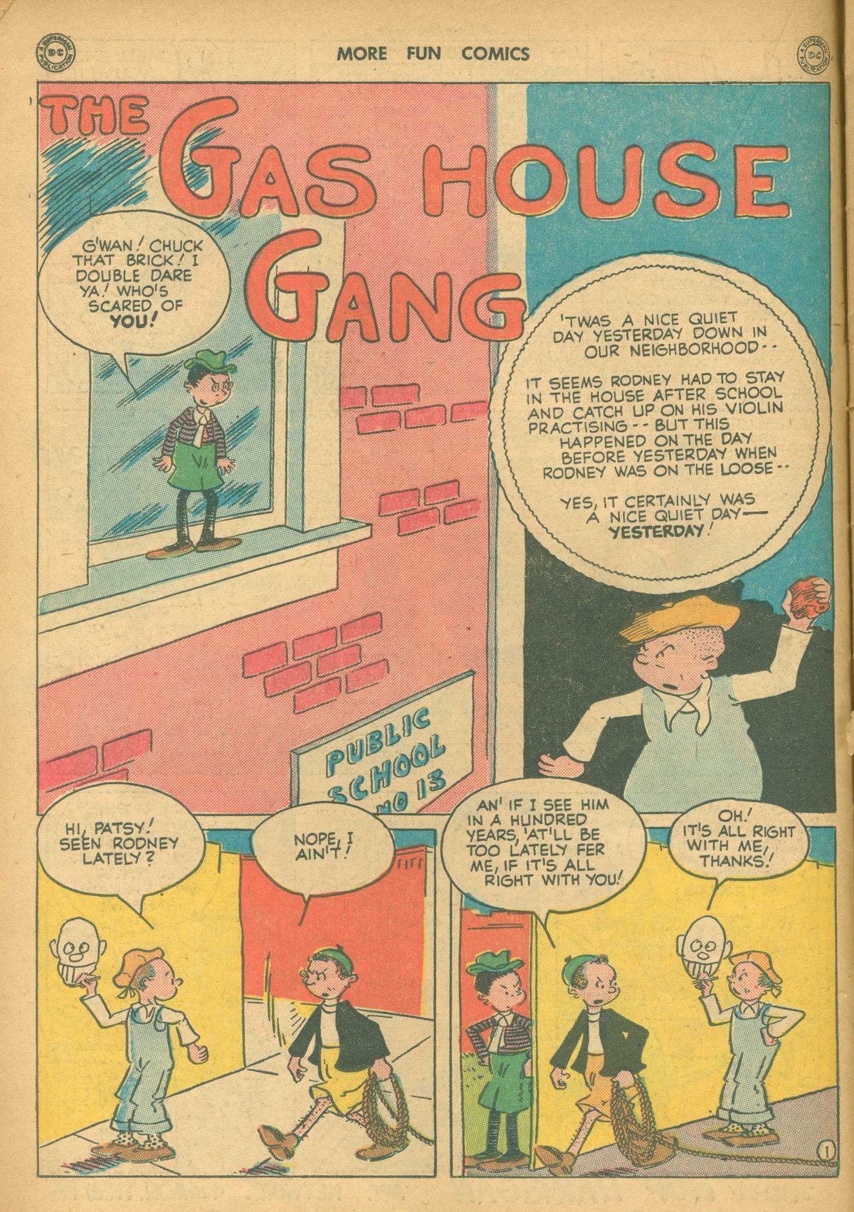 Read online More Fun Comics comic -  Issue #109 - 20