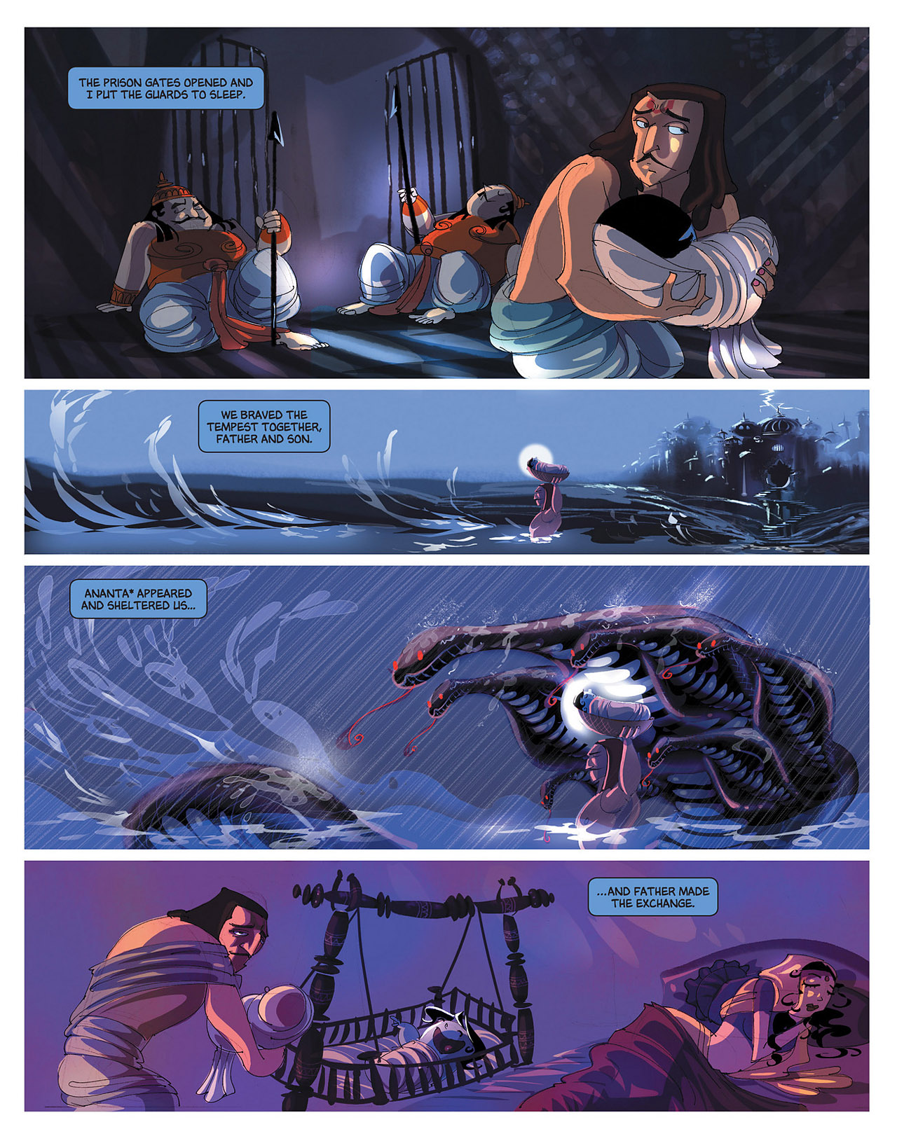 Read online Krishna: A Journey Within comic -  Issue # TPB (Part 1) - 49