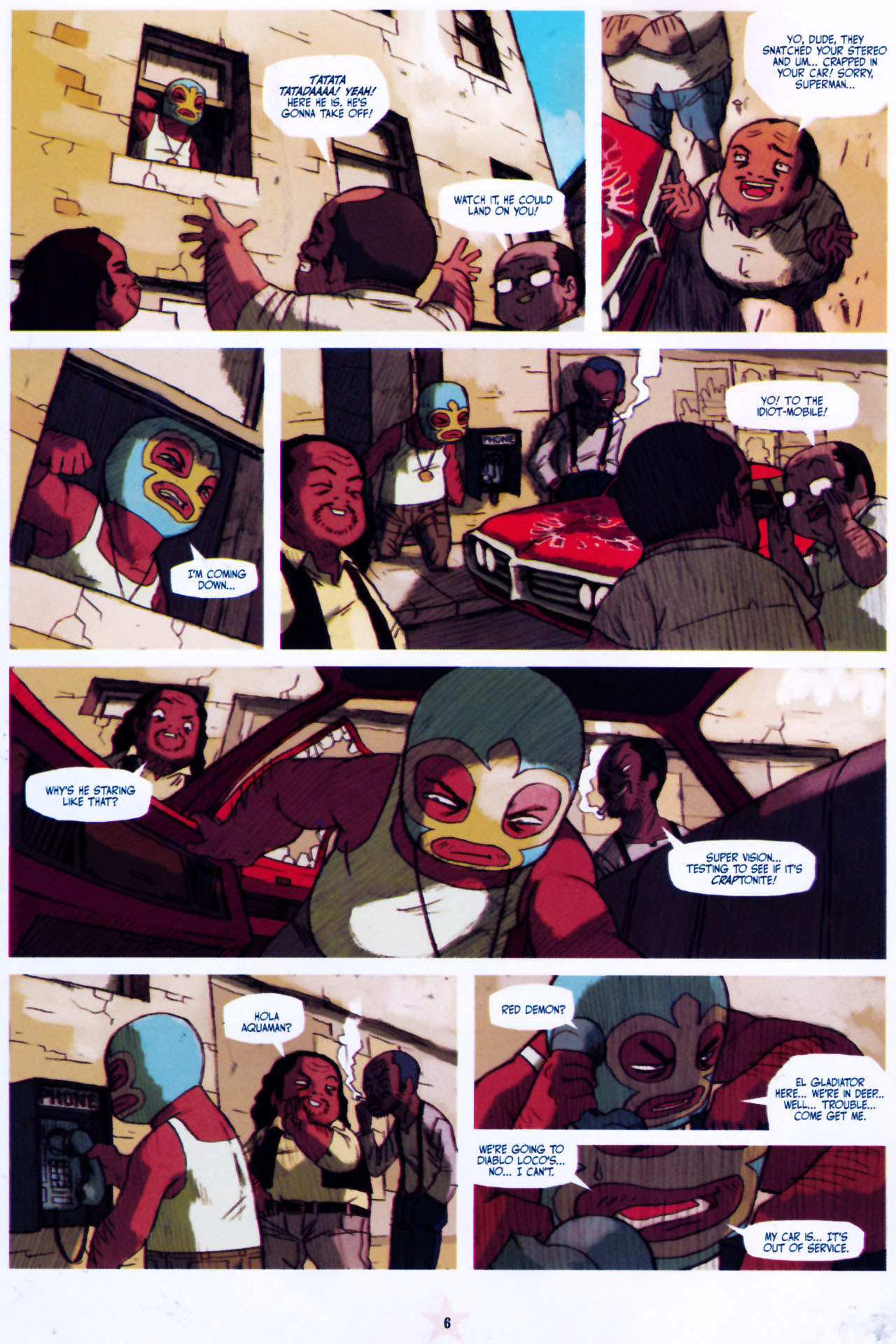Read online Lucha Libre comic -  Issue #1 - 4