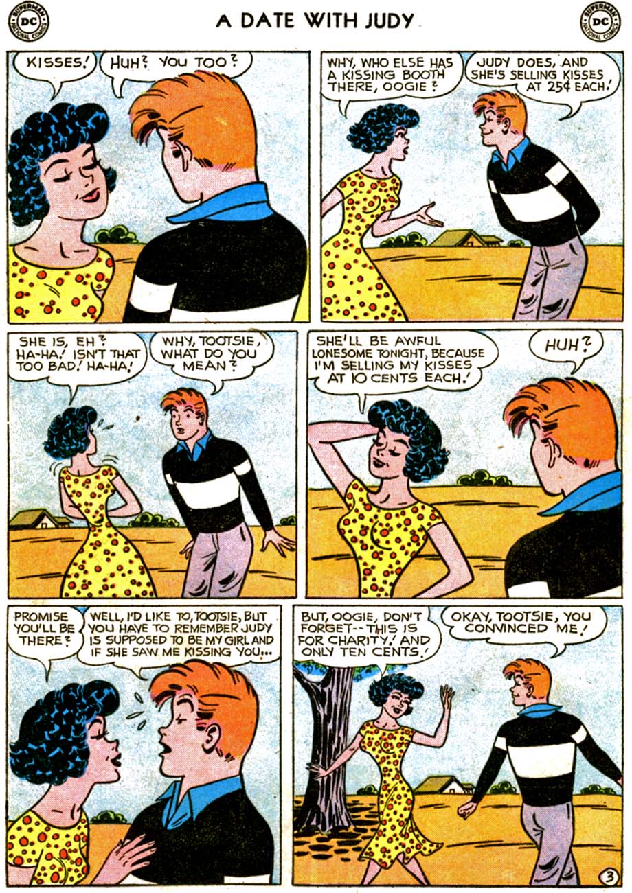 Read online A Date with Judy comic -  Issue #67 - 20