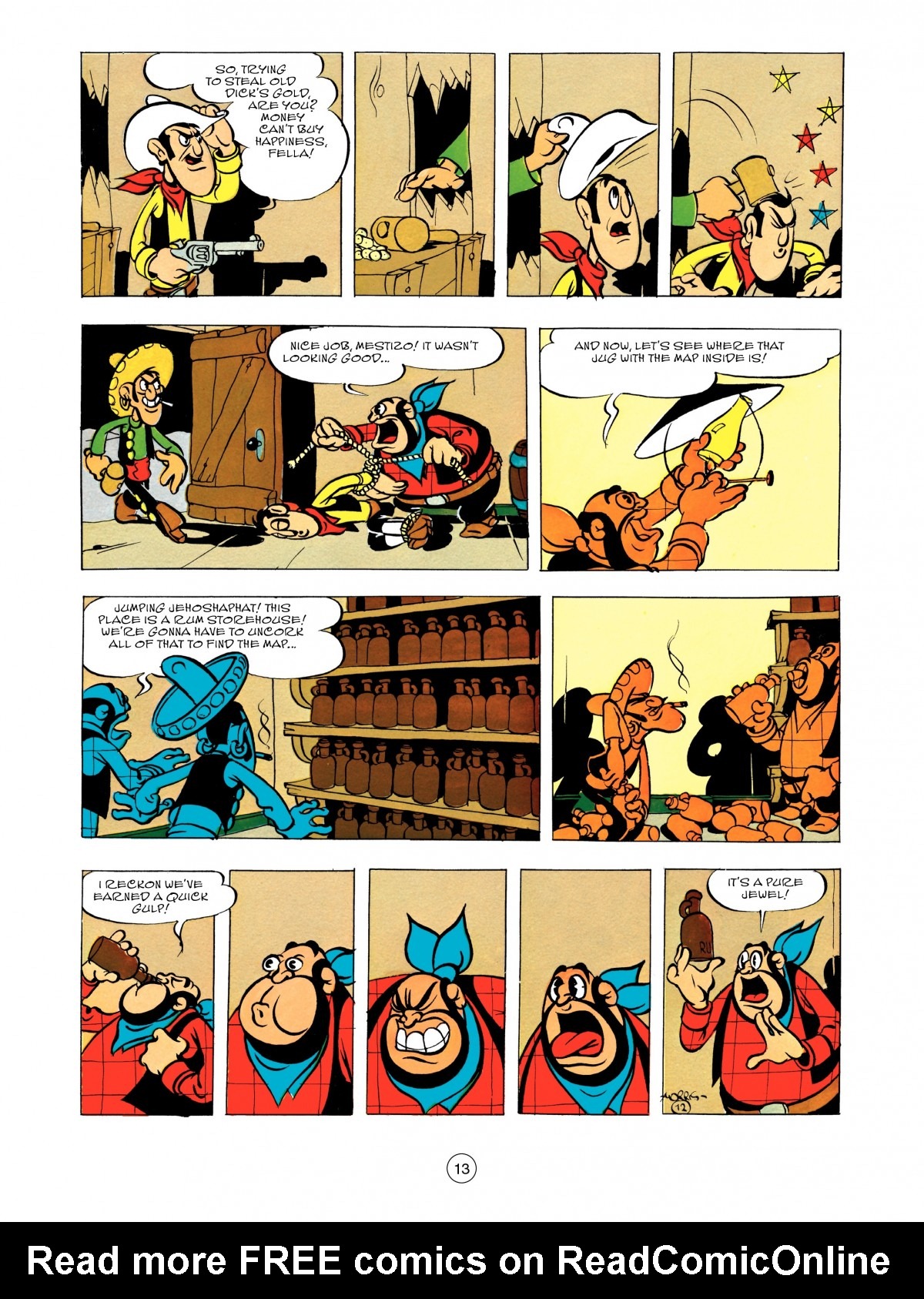 Read online A Lucky Luke Adventure comic -  Issue #48 - 13