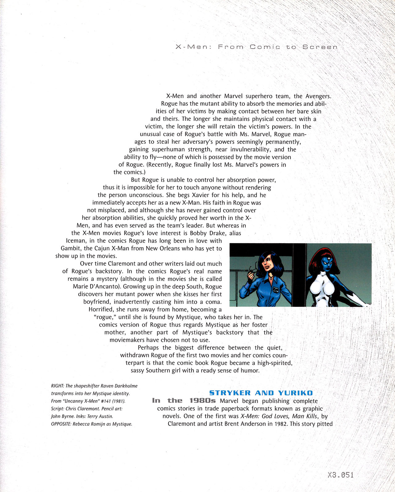 Read online The Art of X-Men: The Last Stand comic -  Issue # TPB - 50