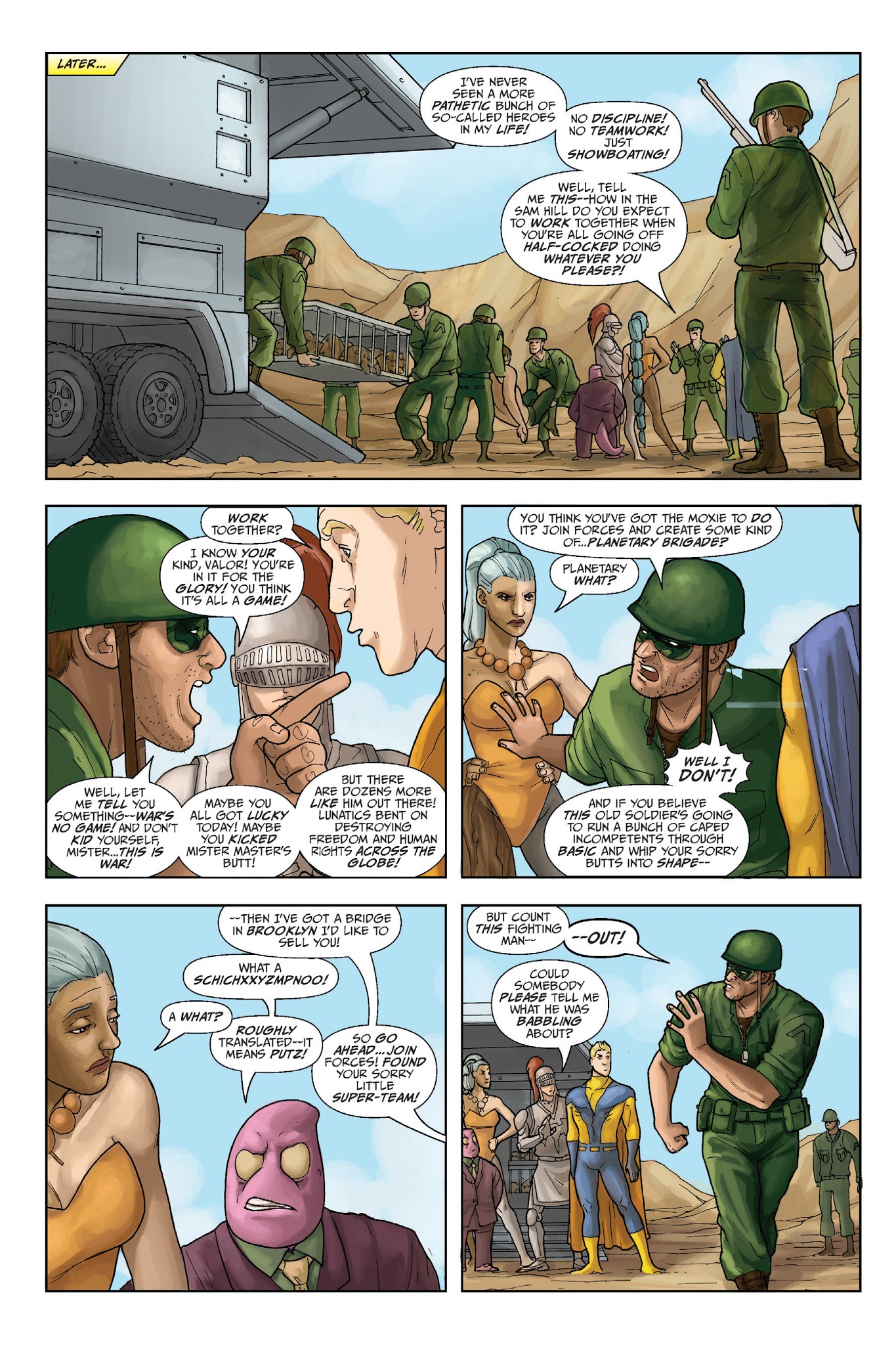 Read online Planetary Brigade comic -  Issue # TPB - 72