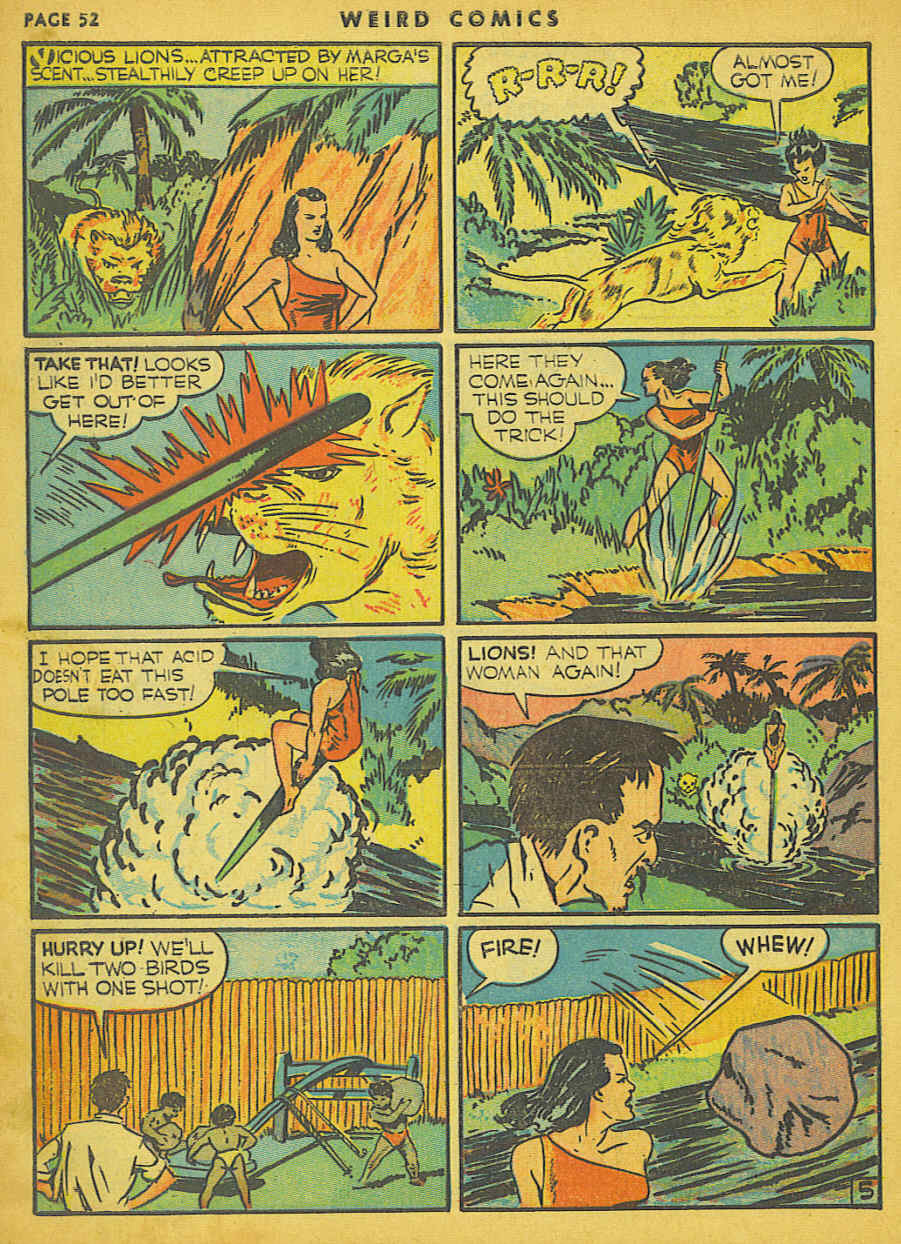 Read online Weird Comics comic -  Issue #9 - 50