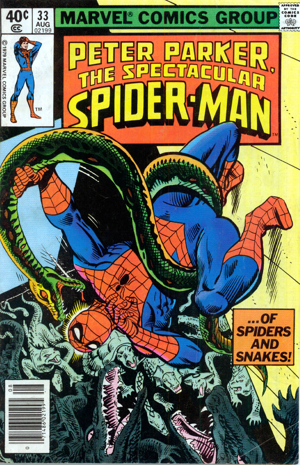 Read online The Spectacular Spider-Man (1976) comic -  Issue #33 - 1
