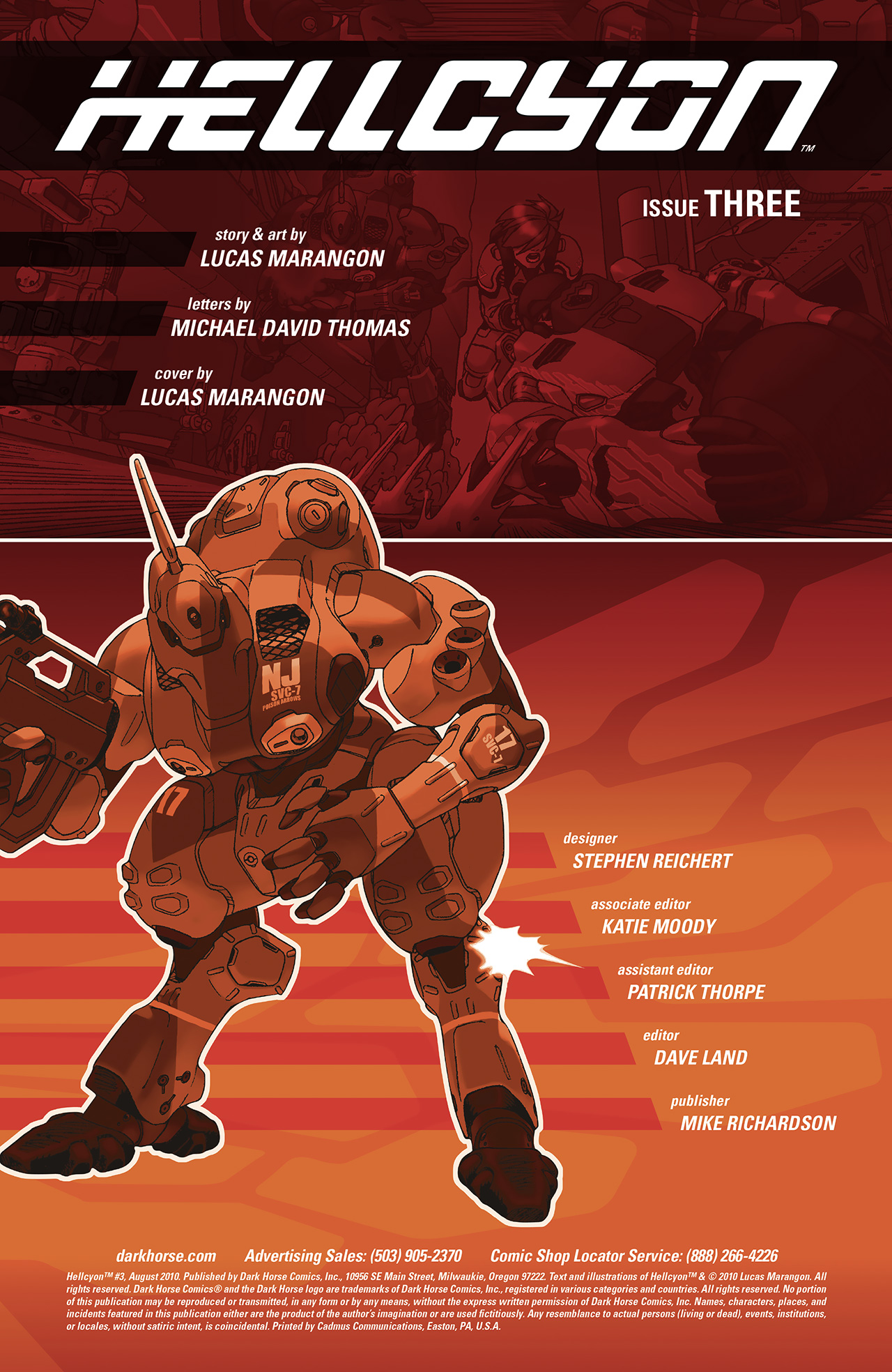 Read online Hellcyon comic -  Issue #3 - 2