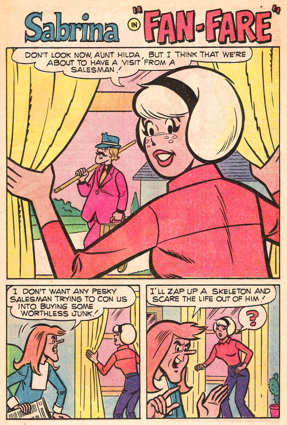 Read online Sabrina The Teenage Witch (1971) comic -  Issue #53 - 13