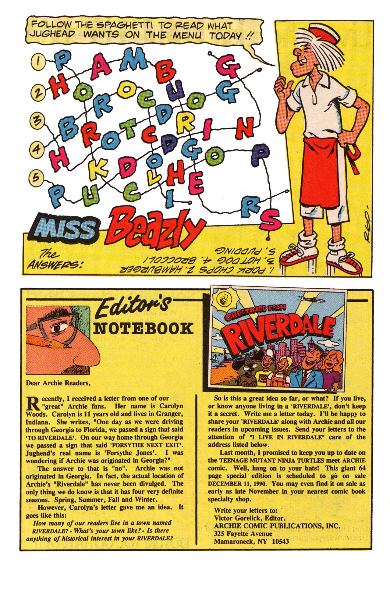 Read online Jughead (1987) comic -  Issue #22 - 27