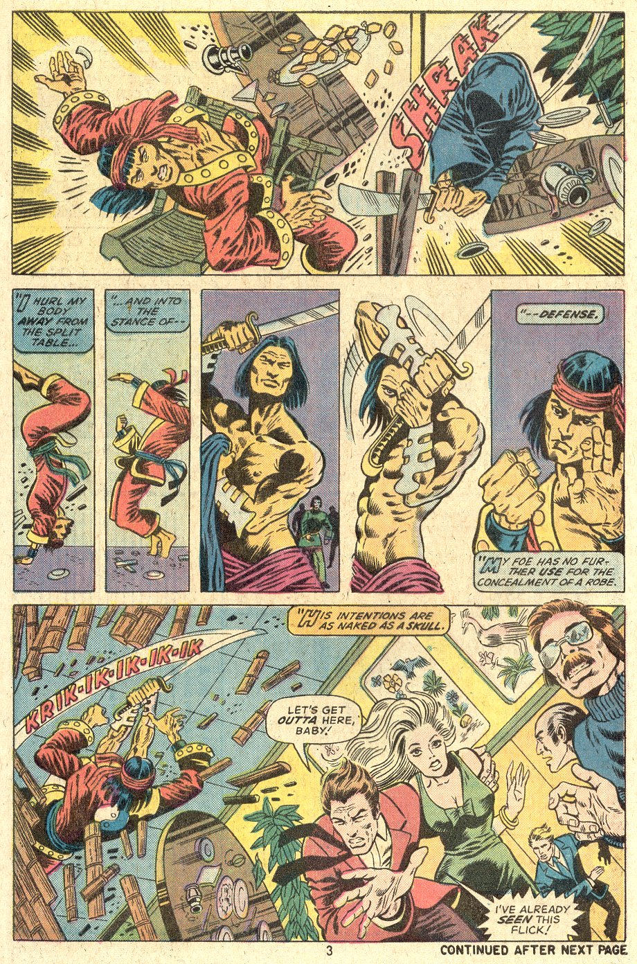 Master of Kung Fu (1974) Issue #22 #7 - English 4