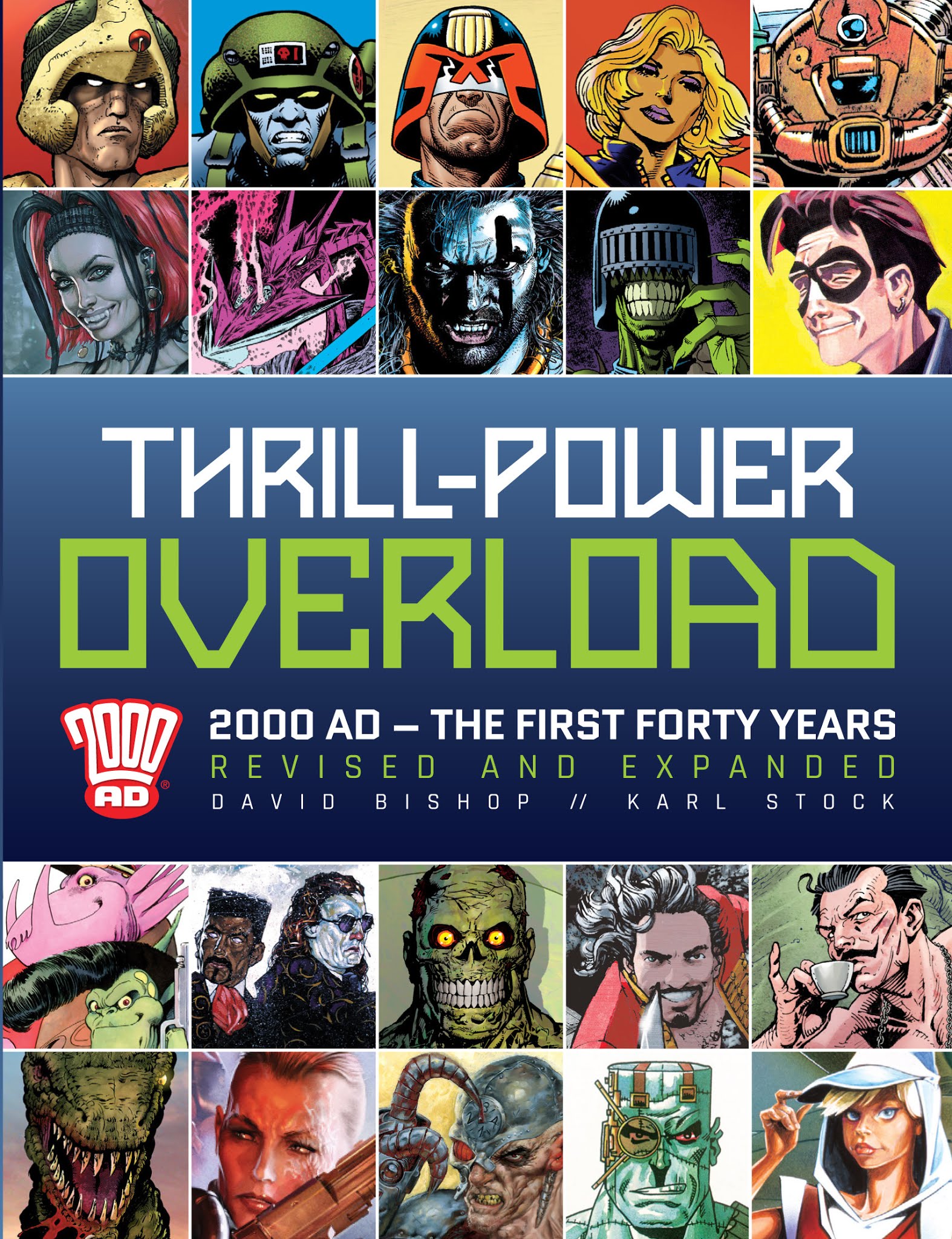 Read online Thrill-Power Overload: Forty Years of 2000 AD: Revised, Updated and Expanded! comic -  Issue # TPB (Part 1) - 1