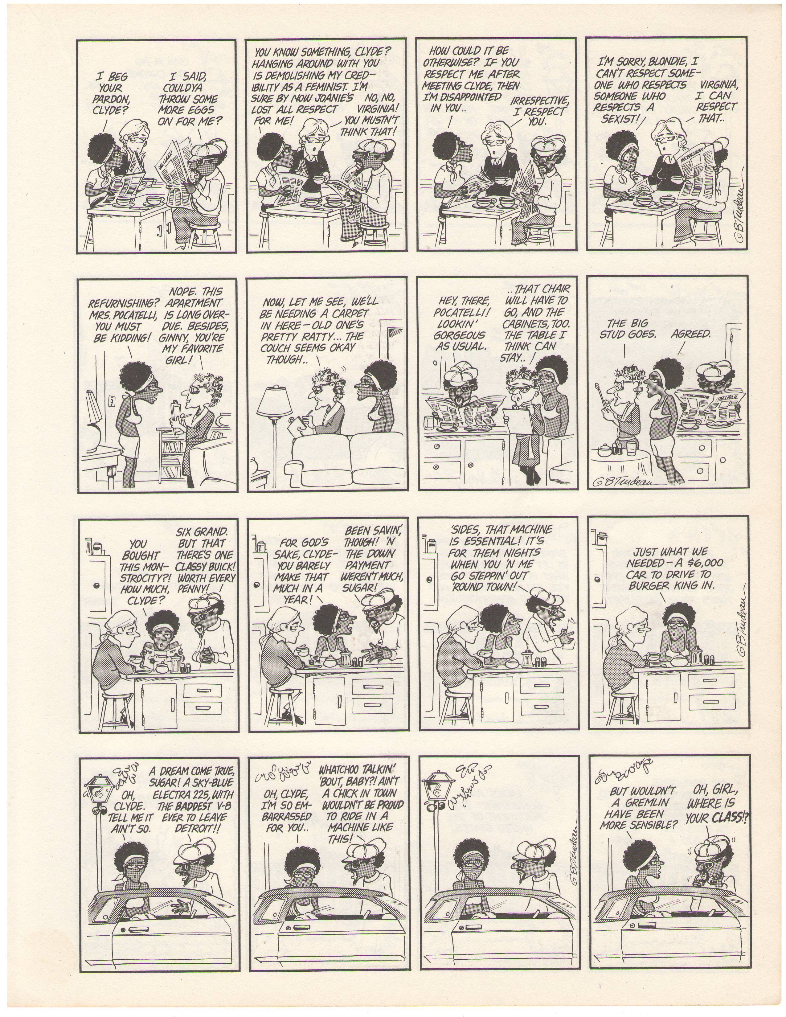 Read online The Doonesbury Chronicles comic -  Issue # TPB (Part 2) - 86