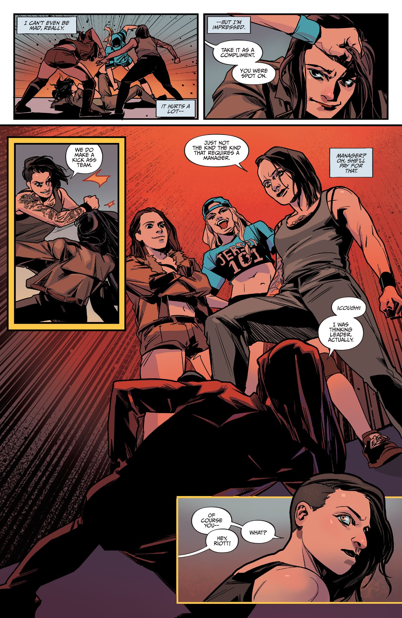 Read online WWE: NXT Takeover - Into the Fire comic -  Issue # Full - 22