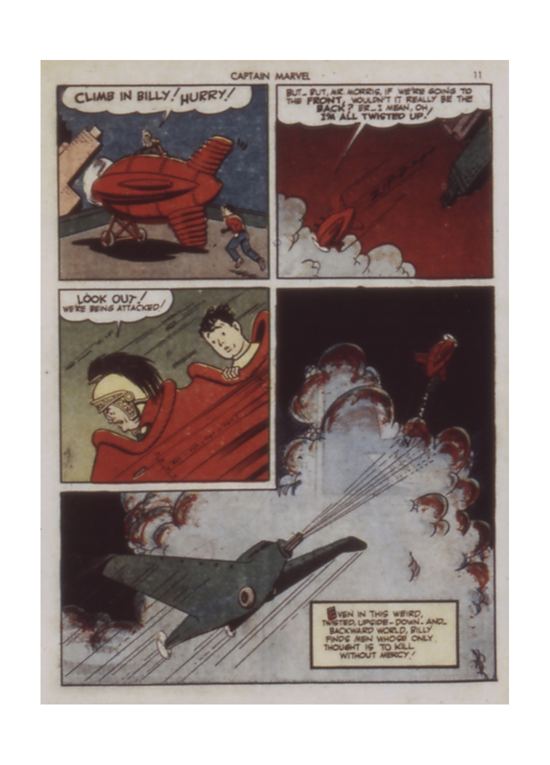 Read online Captain Marvel Adventures comic -  Issue #9 - 11