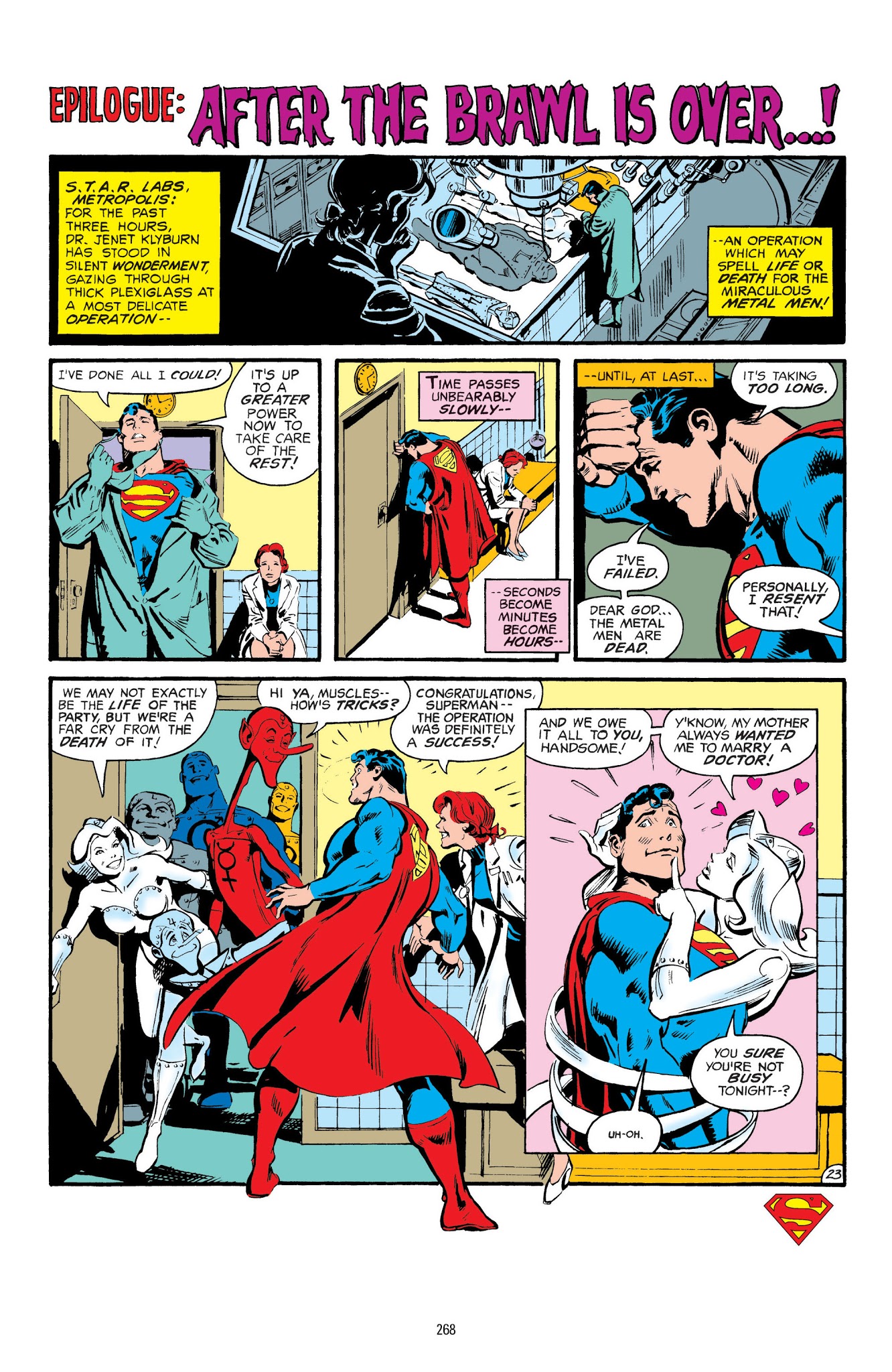 Read online Adventures of Superman: José Luis García-López comic -  Issue # TPB - 256