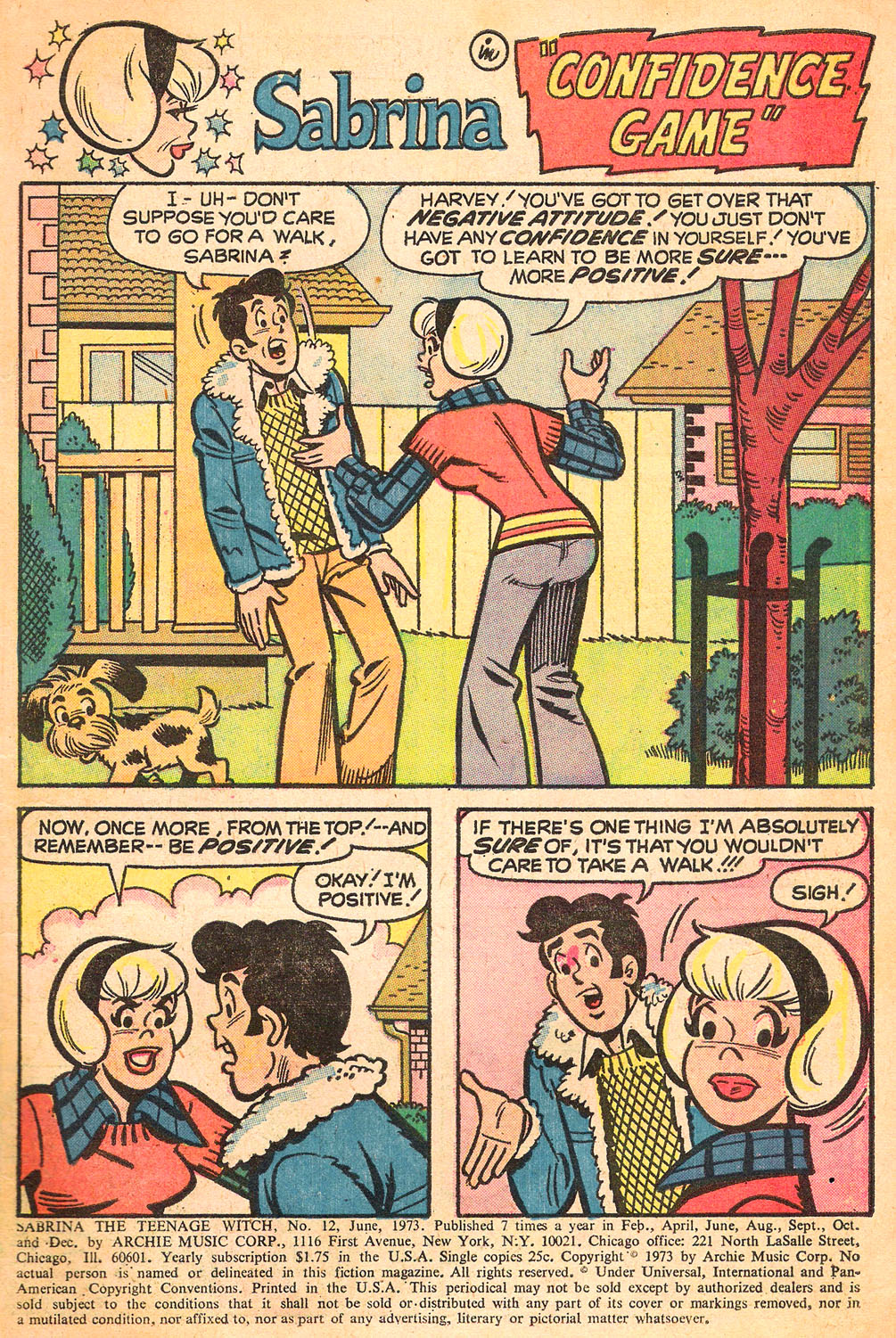 Sabrina The Teenage Witch (1971) Issue #12 #12 - English 2