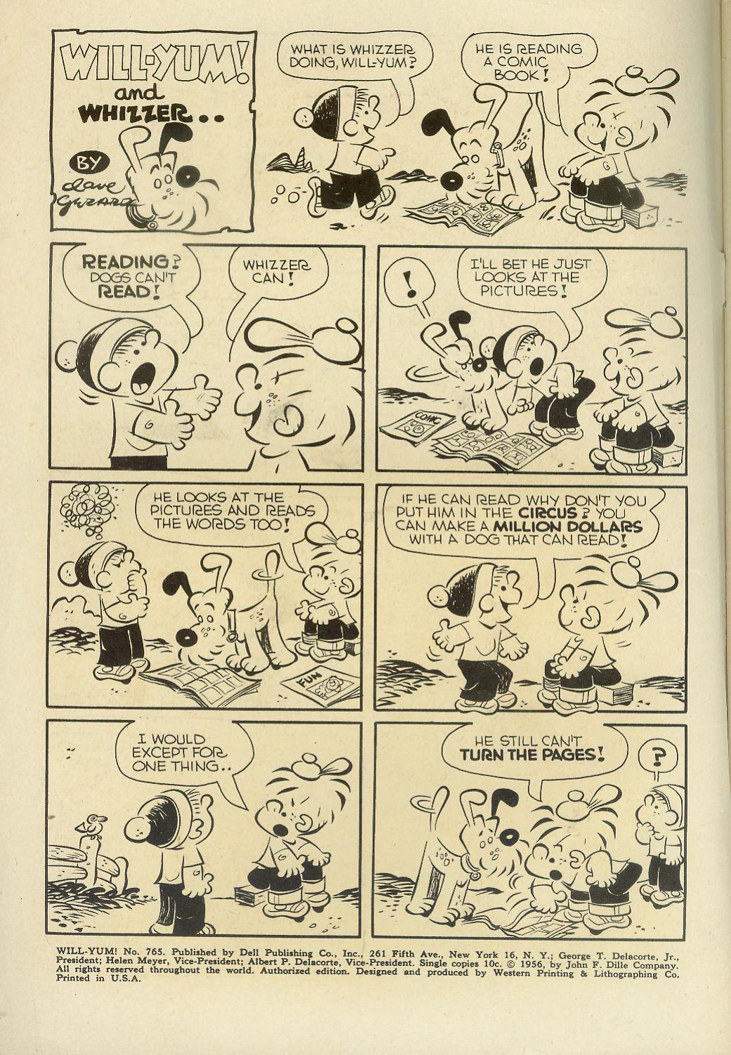 Read online Four Color Comics comic -  Issue #765 - 2