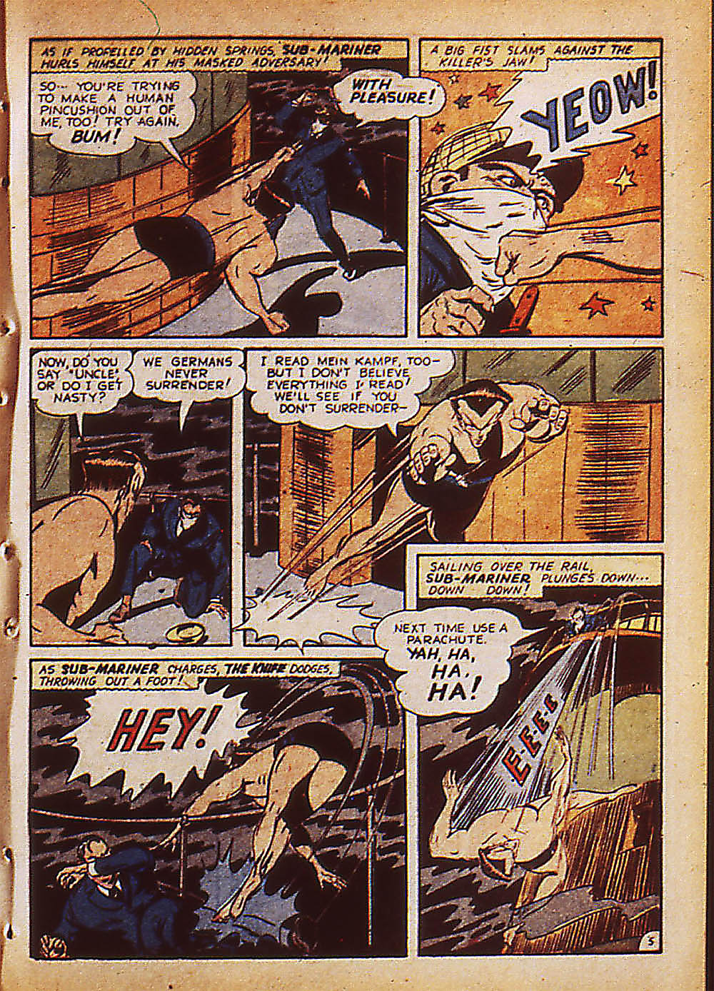 Read online Sub-Mariner Comics comic -  Issue #8 - 8