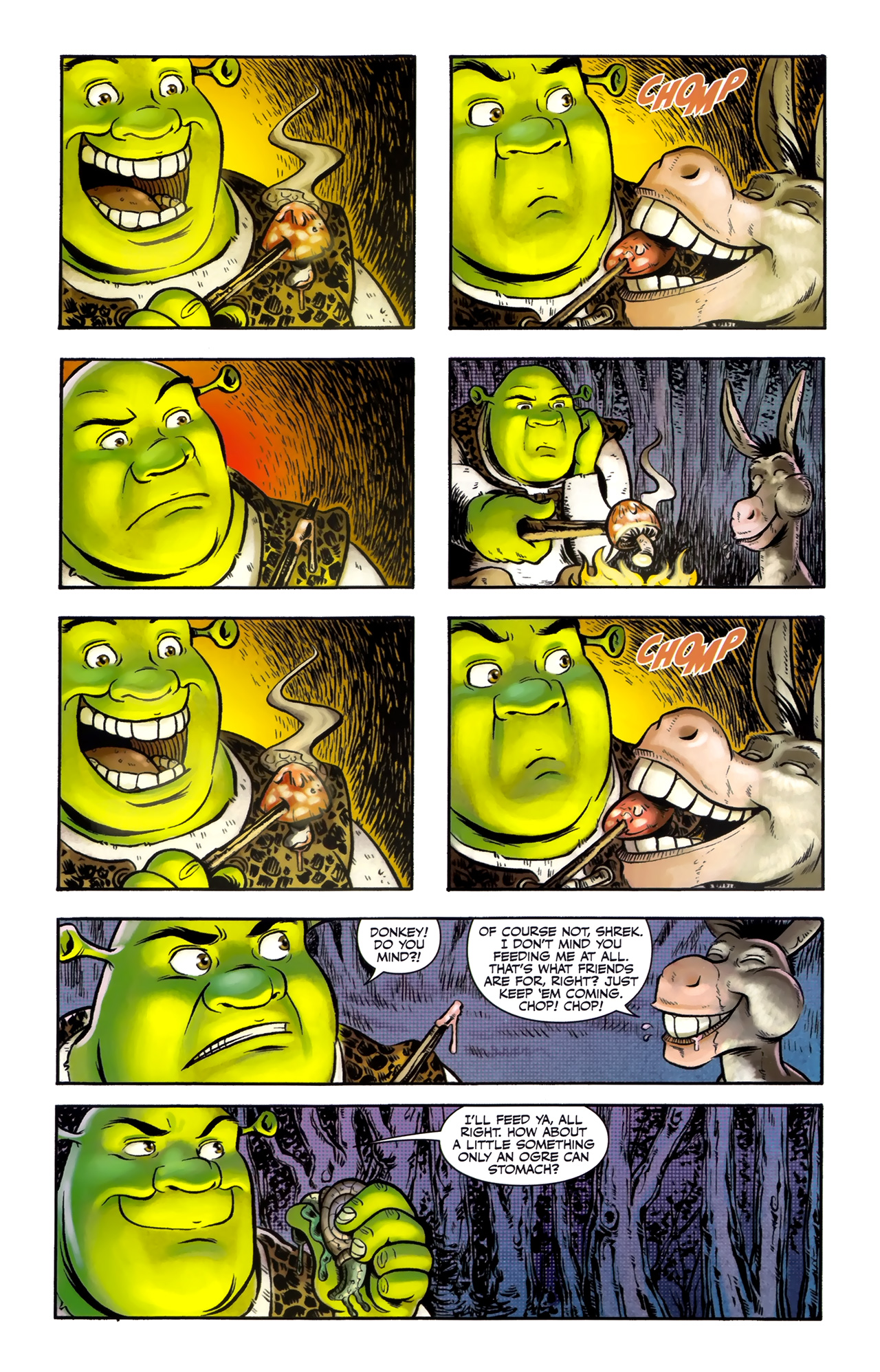 Read online Shrek (2010) comic -  Issue #2 - 9