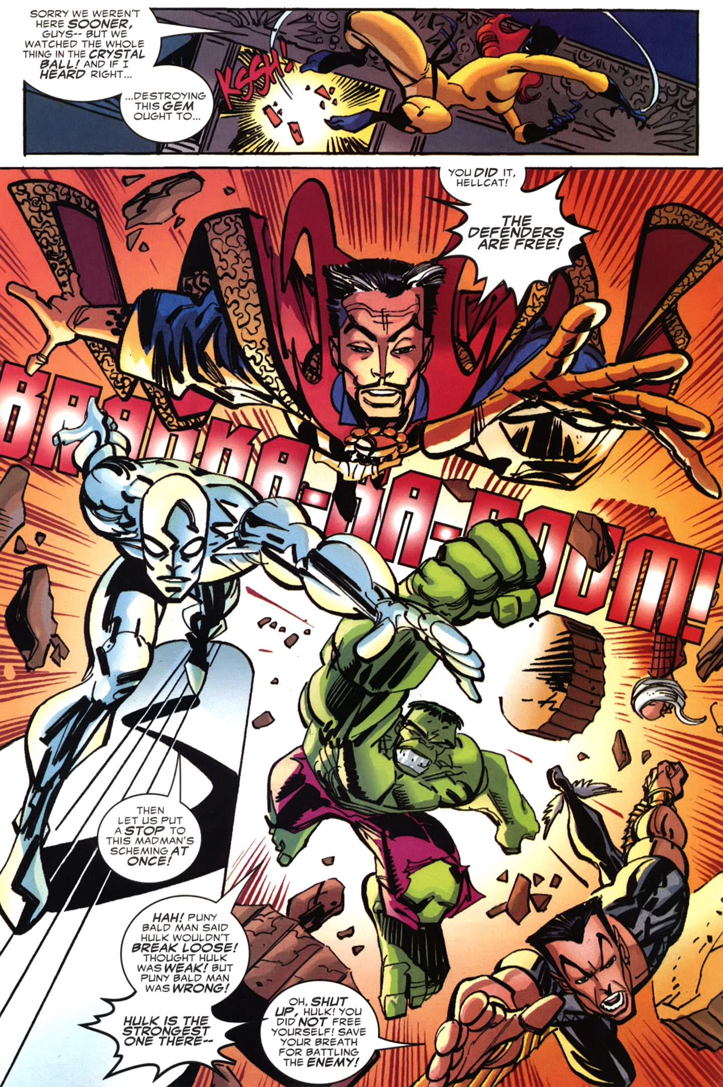 Read online Defenders (2001) comic -  Issue #3 - 10