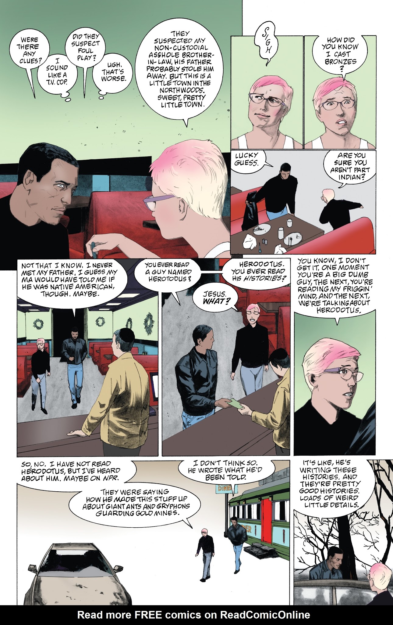 Read online American Gods: Shadows comic -  Issue #7 - 14