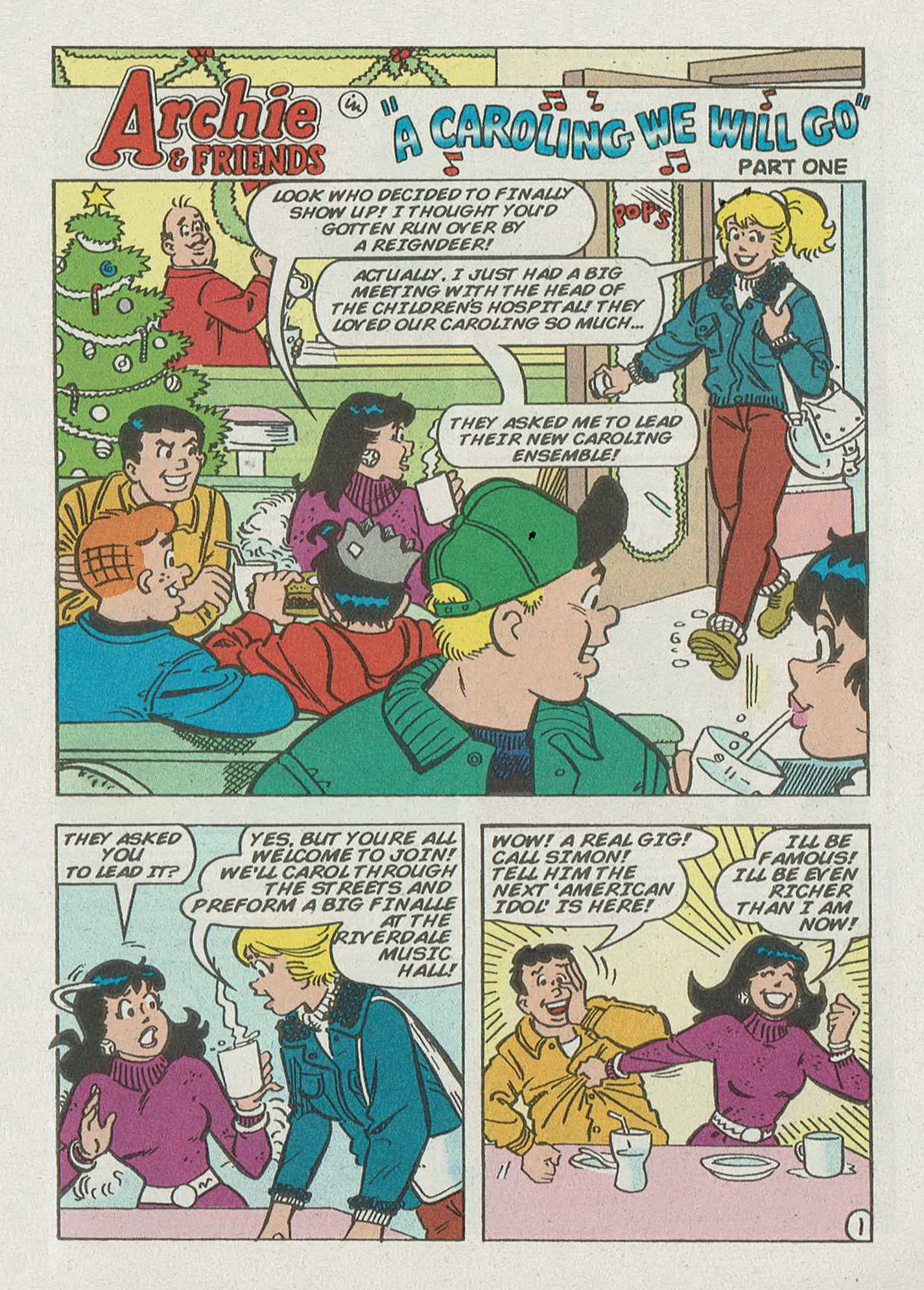 Read online Archie's Holiday Fun Digest comic -  Issue #8 - 69