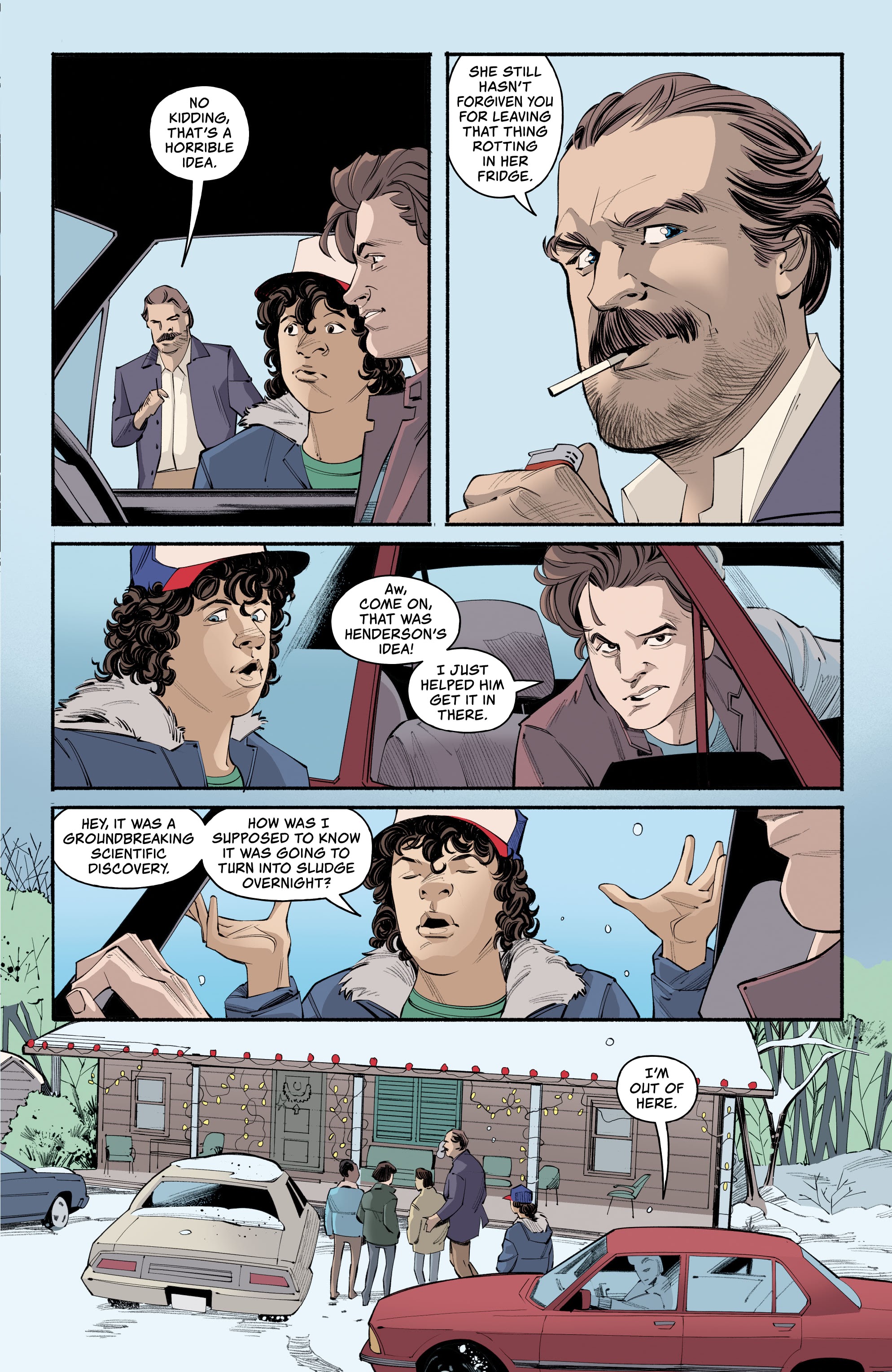 Read online Stranger Things Winter Special one-shot comic -  Issue # Full - 9