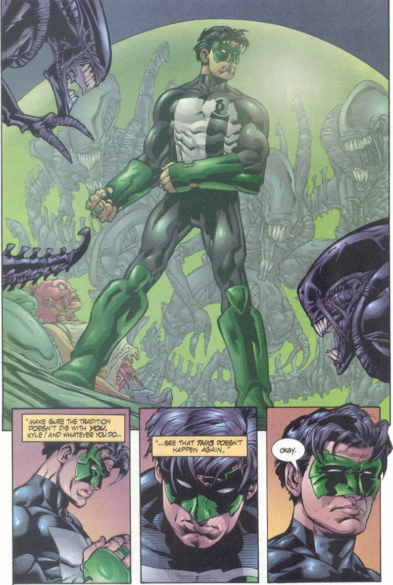 Read online Green Lantern vs. Aliens comic -  Issue #4 - 18