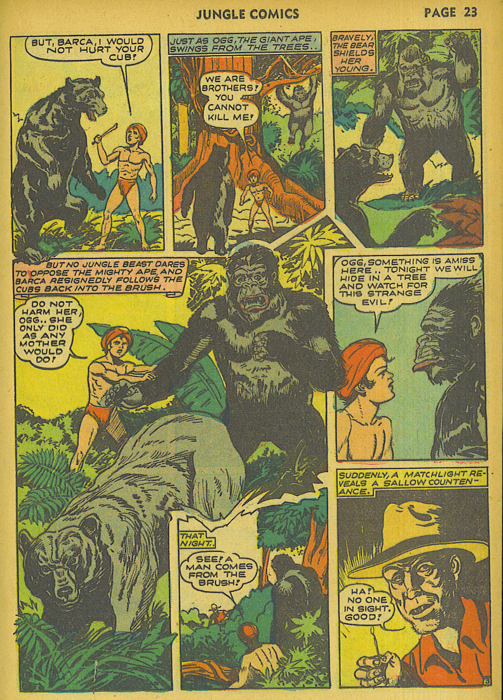 Read online Jungle Comics comic -  Issue #30 - 27