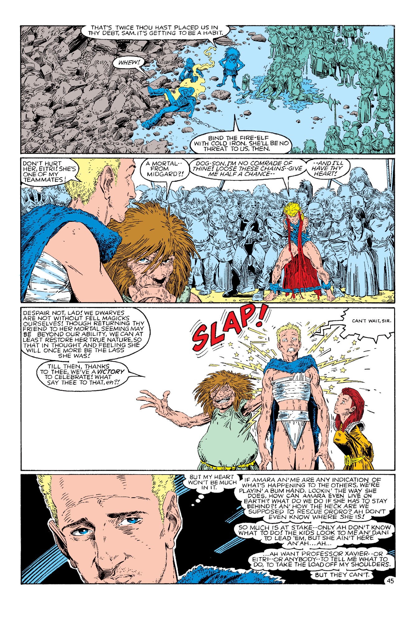 Read online New Mutants Classic comic -  Issue # TPB 5 - 50