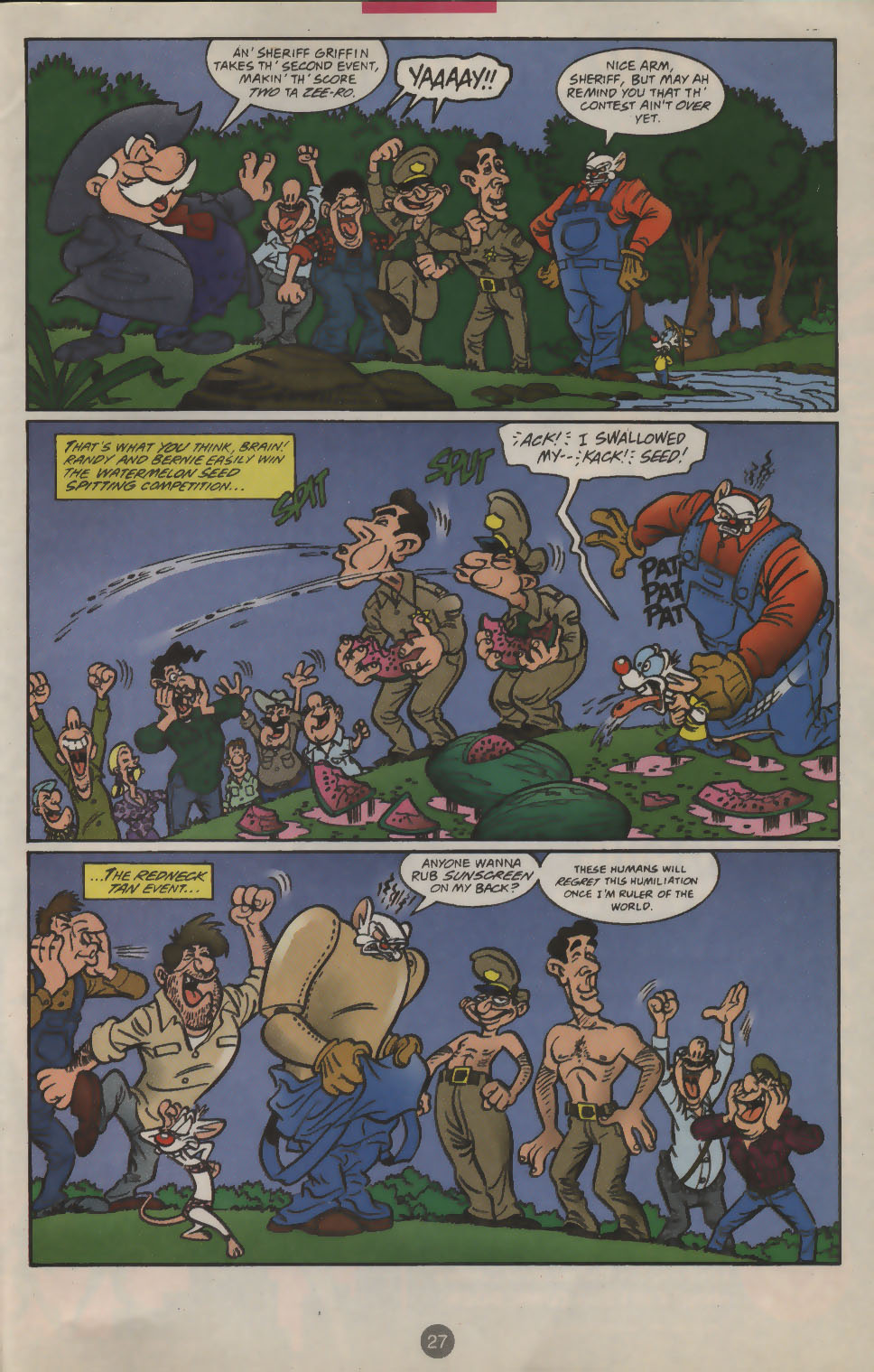 Read online Pinky and The Brain comic -  Issue #20 - 21
