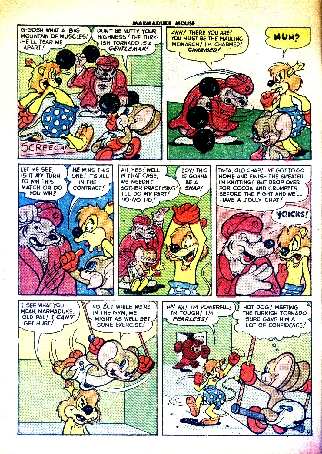 Read online Marmaduke Mouse comic -  Issue #31 - 6