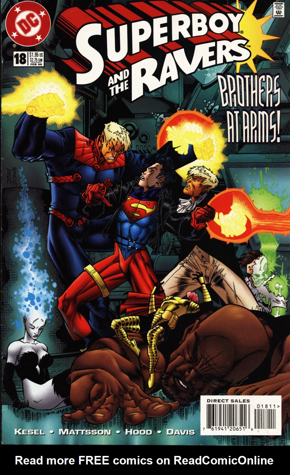 Read online Superboy & The Ravers comic -  Issue #18 - 1