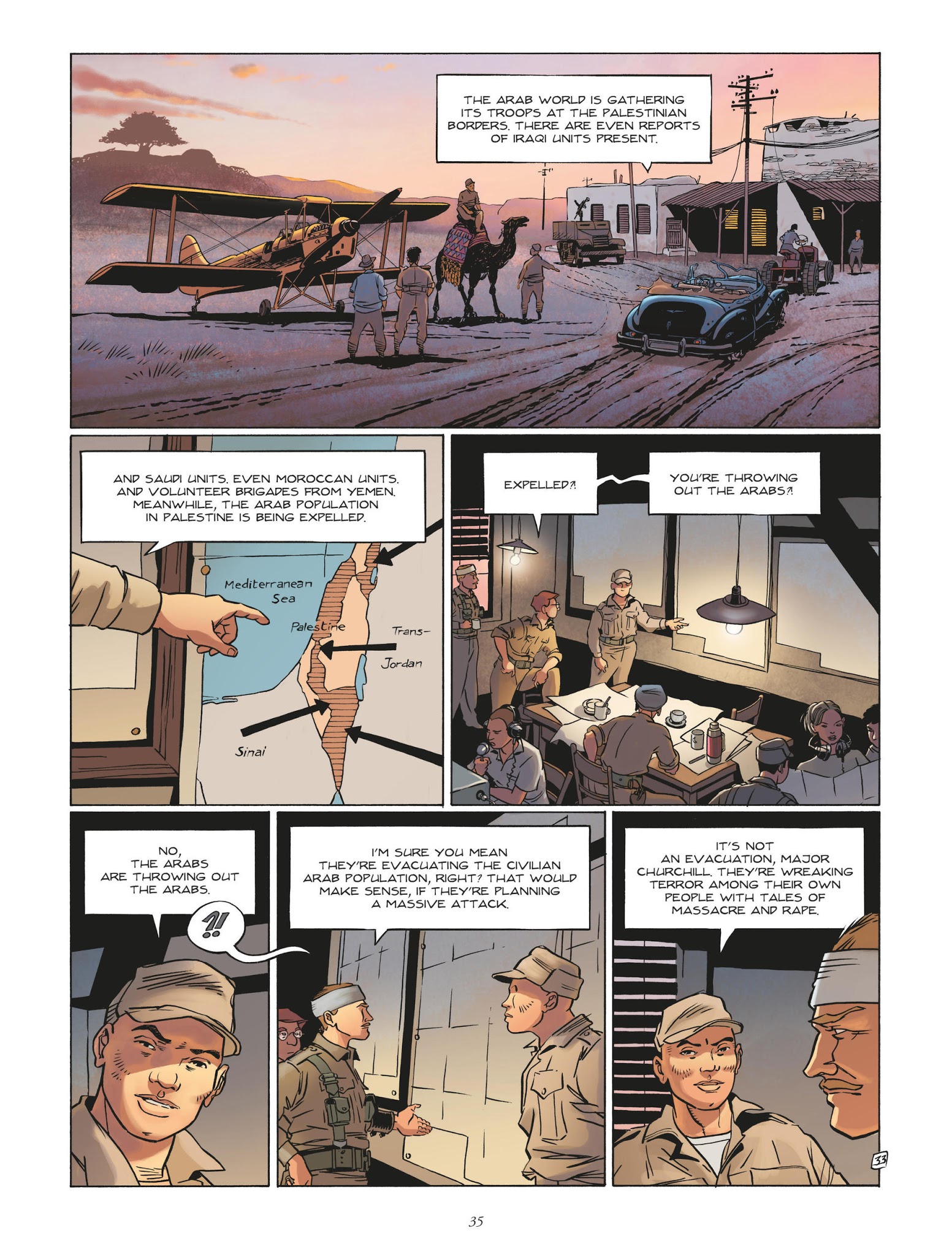 Read online The Jewish Brigade comic -  Issue #3 - 35