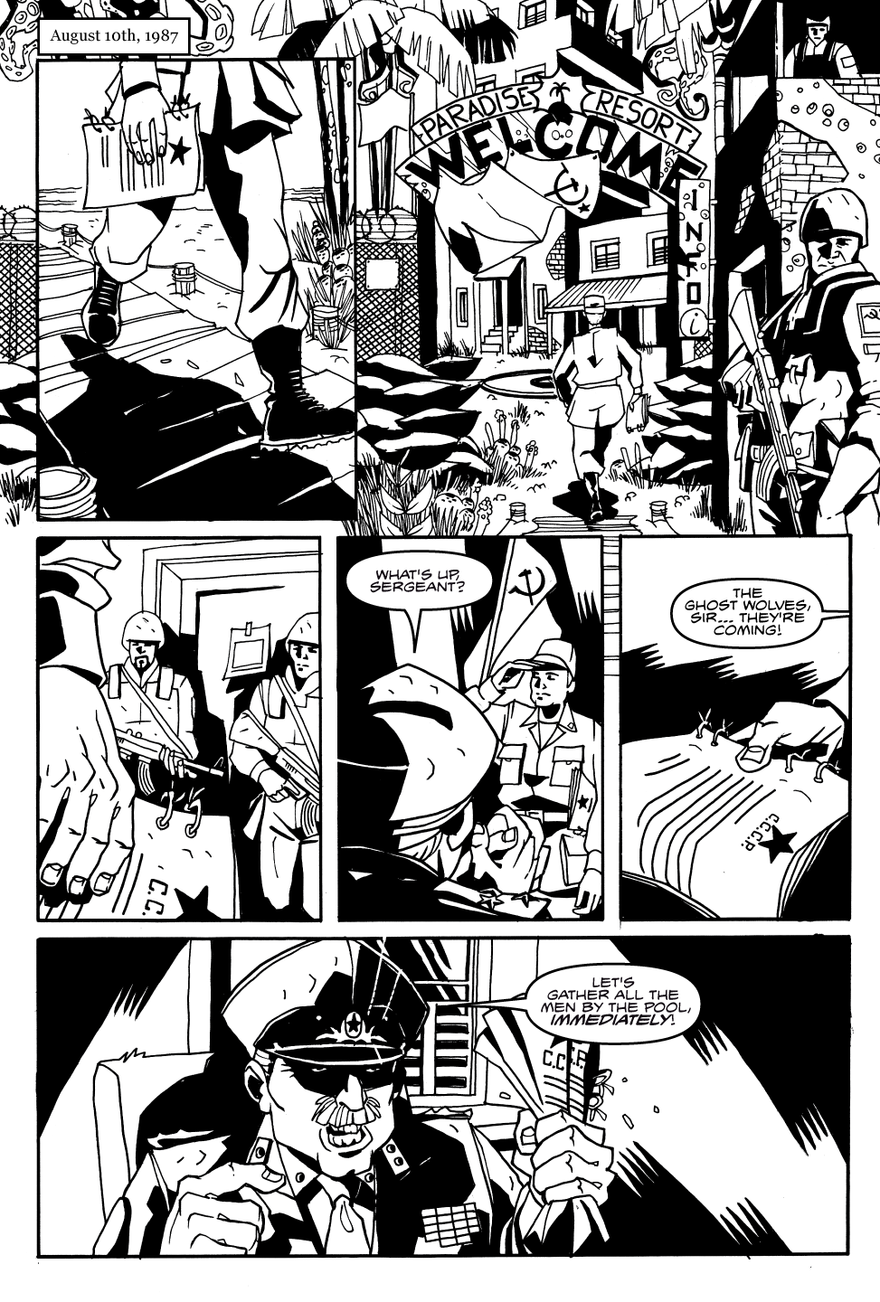 Read online Hotline Miami 2: Wrong Number comic -  Issue #5 - 3