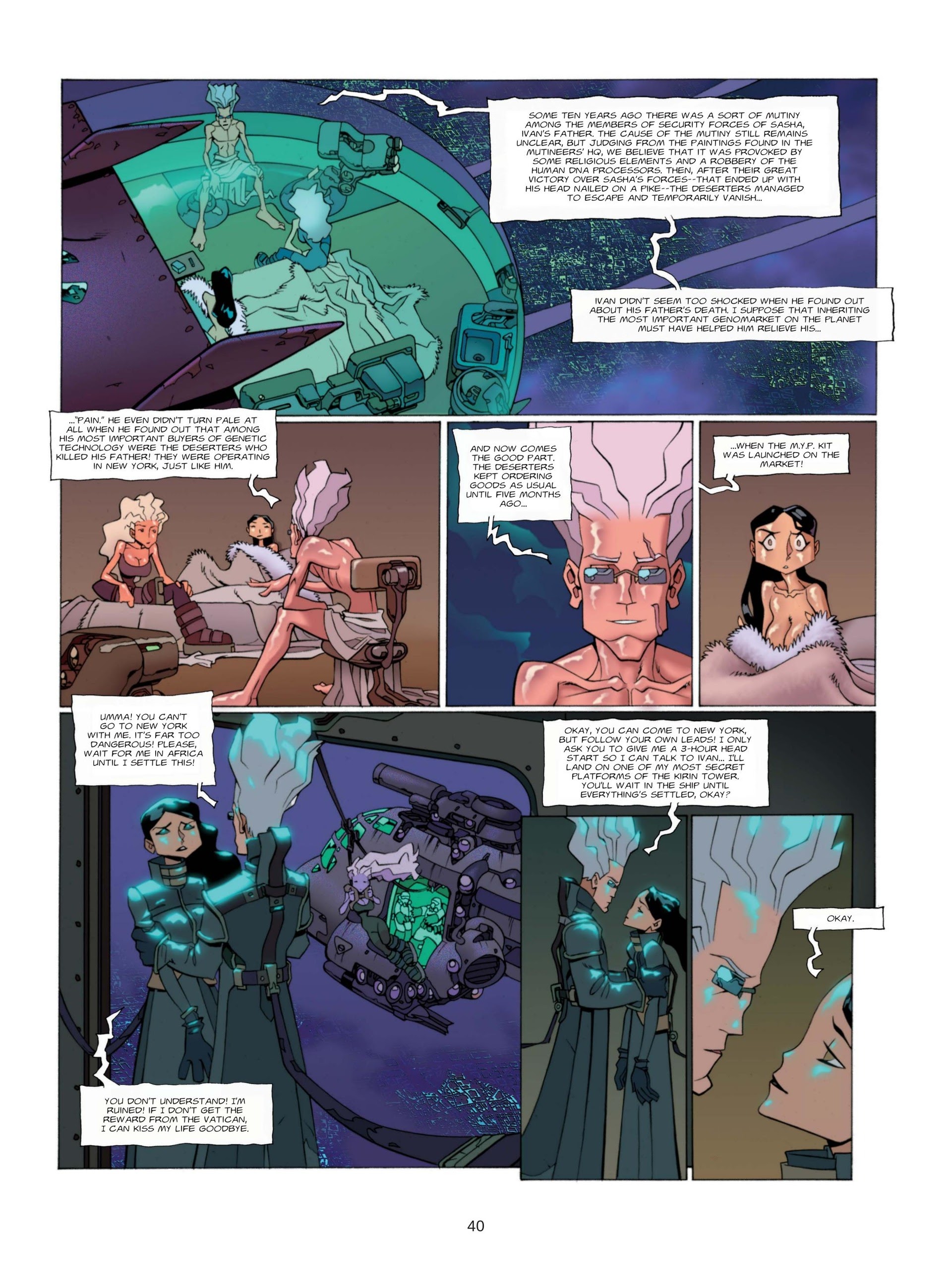 Read online Genetic Grunge comic -  Issue #1 - 42